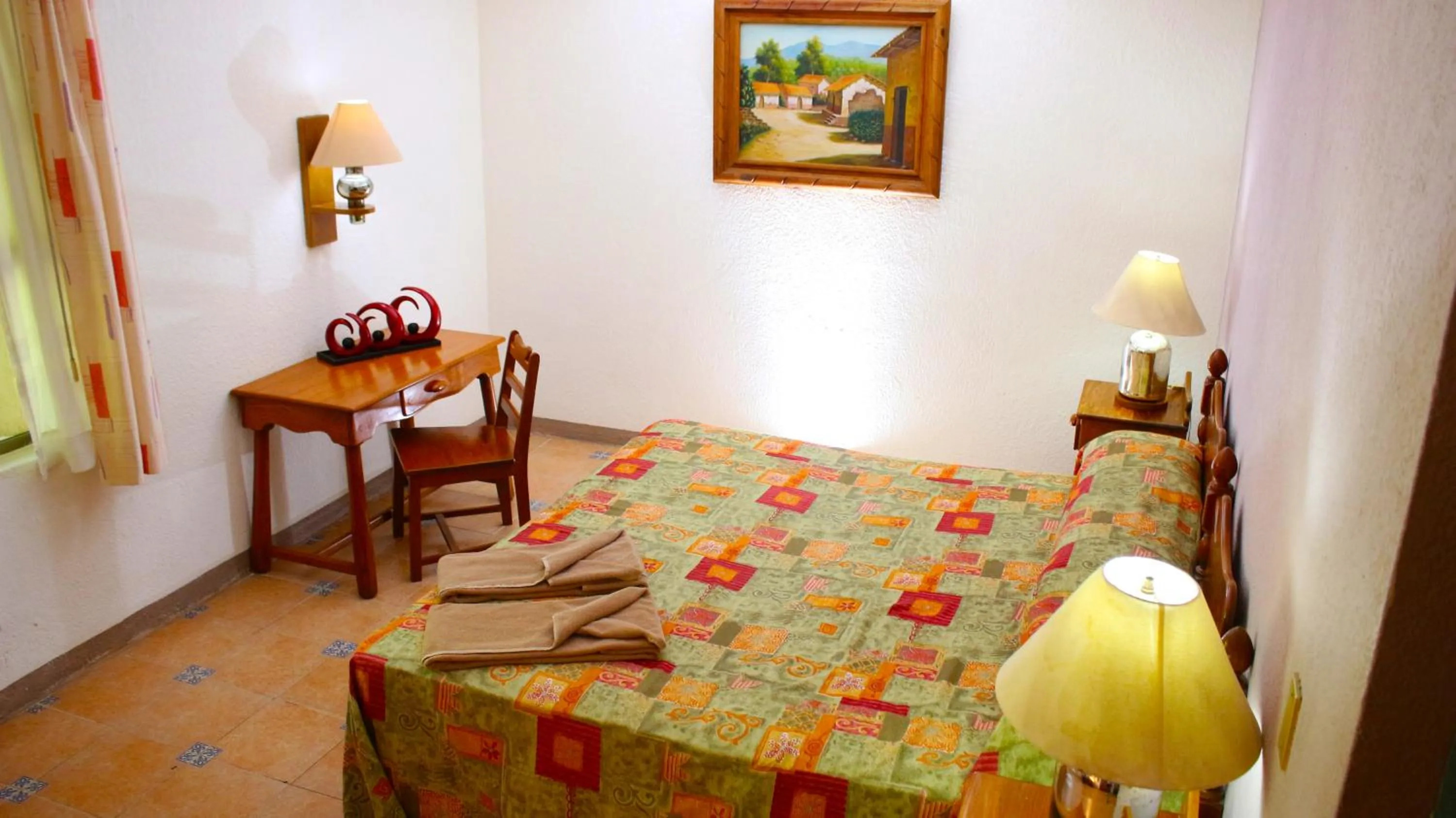 Bed in Hotel SPA Taninul