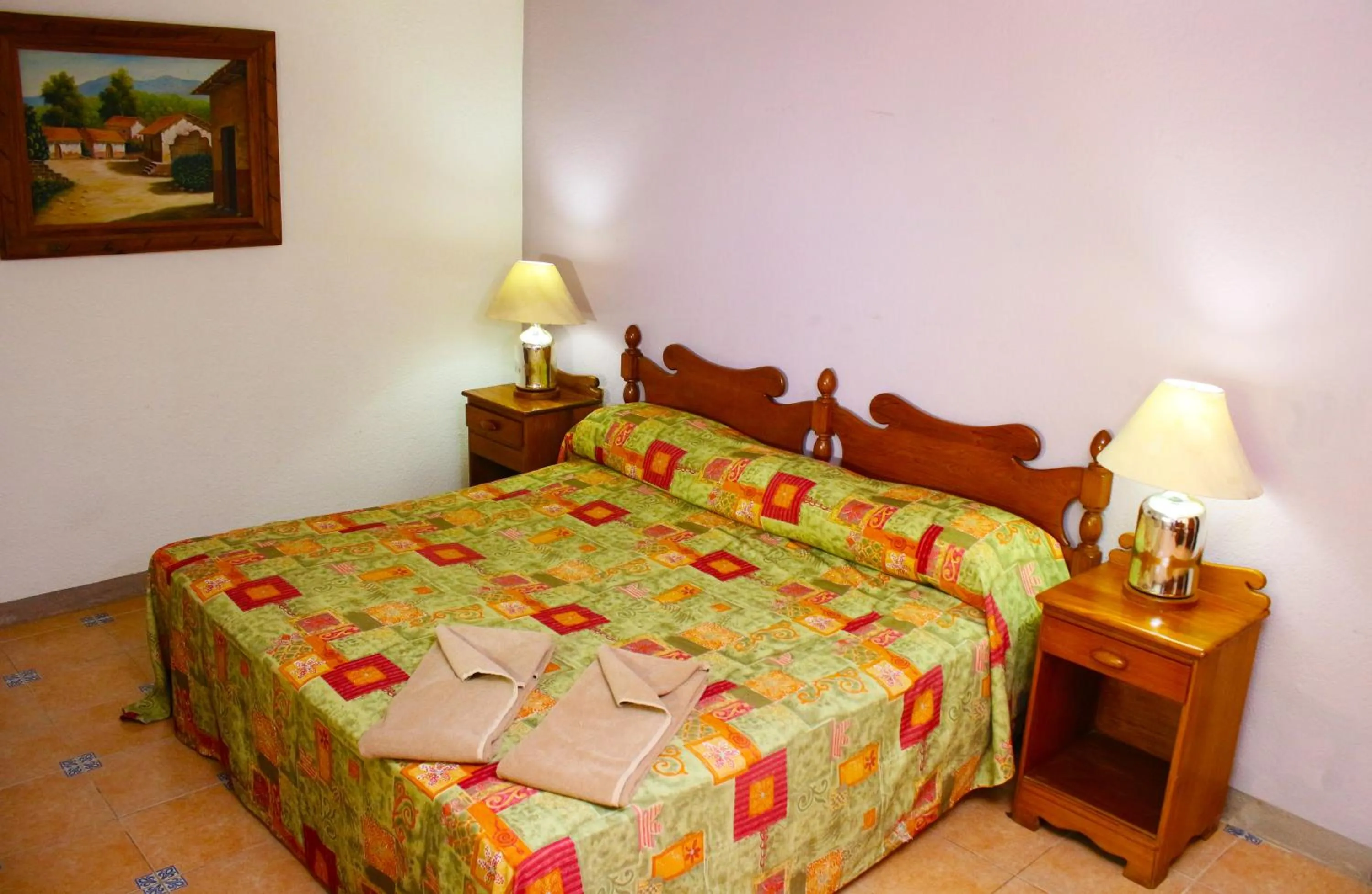 Bed in Hotel SPA Taninul