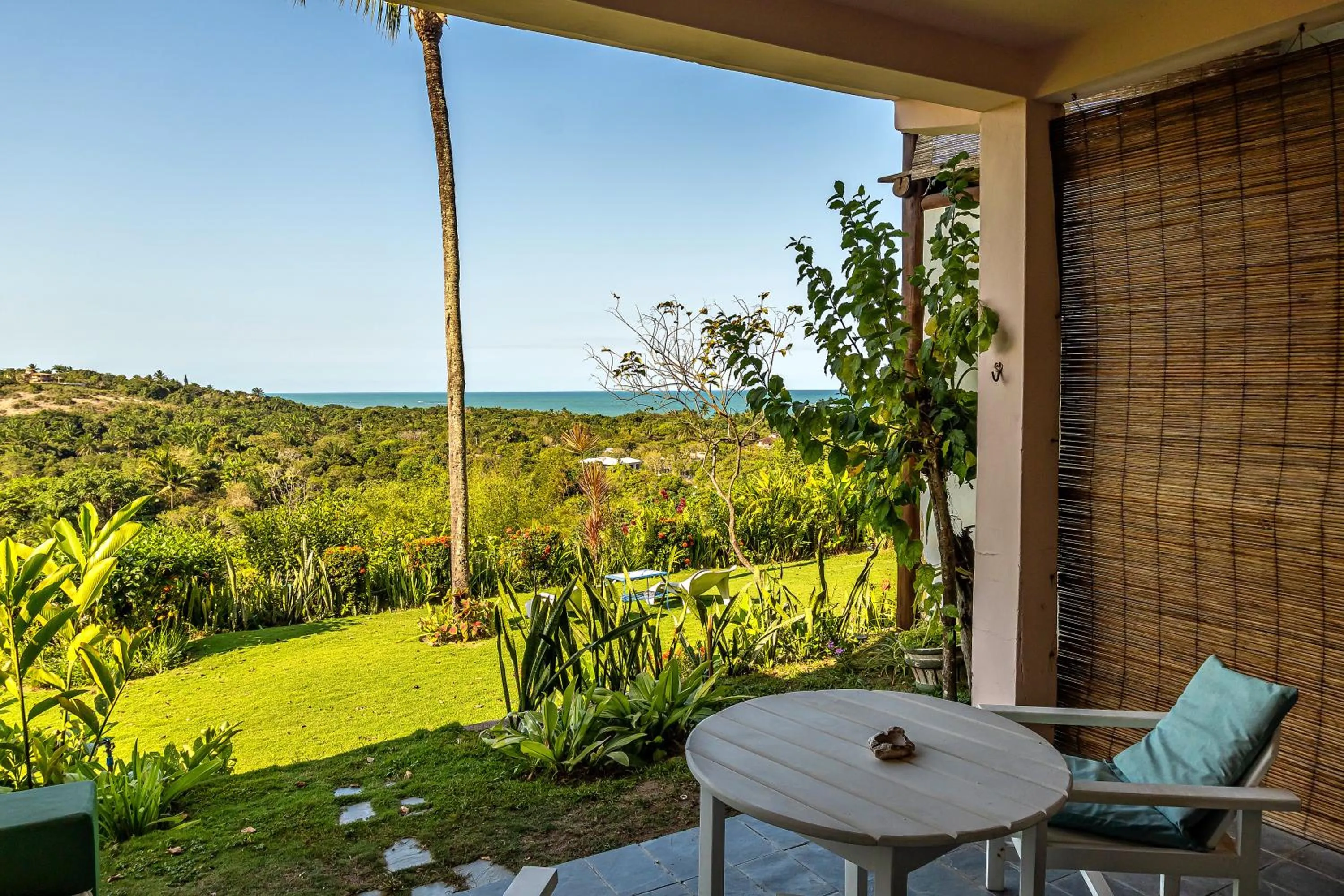 Balcony/Terrace in Pousada Mar à Vista
