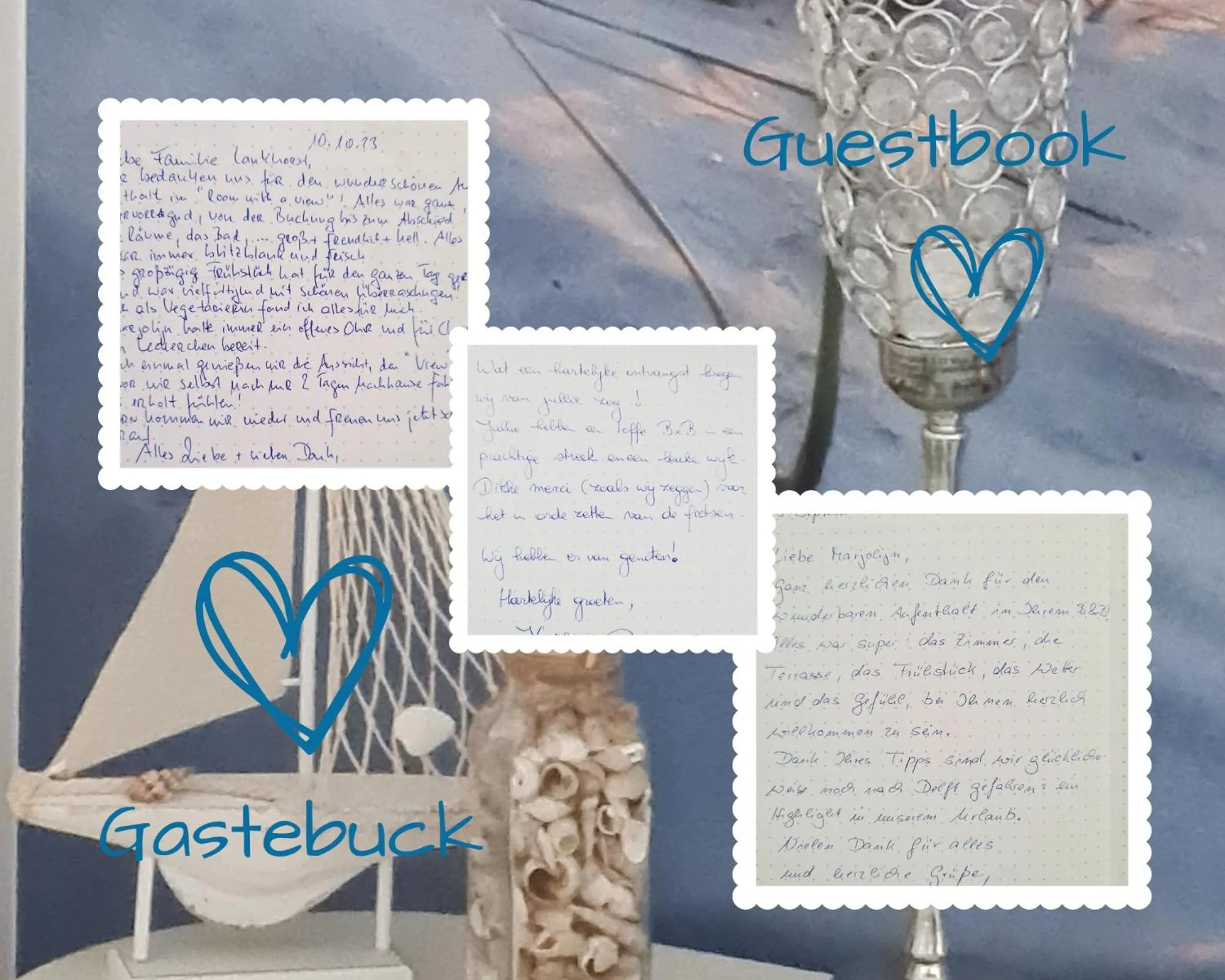 Guests in Bed & Breakfast de Koepeltjes