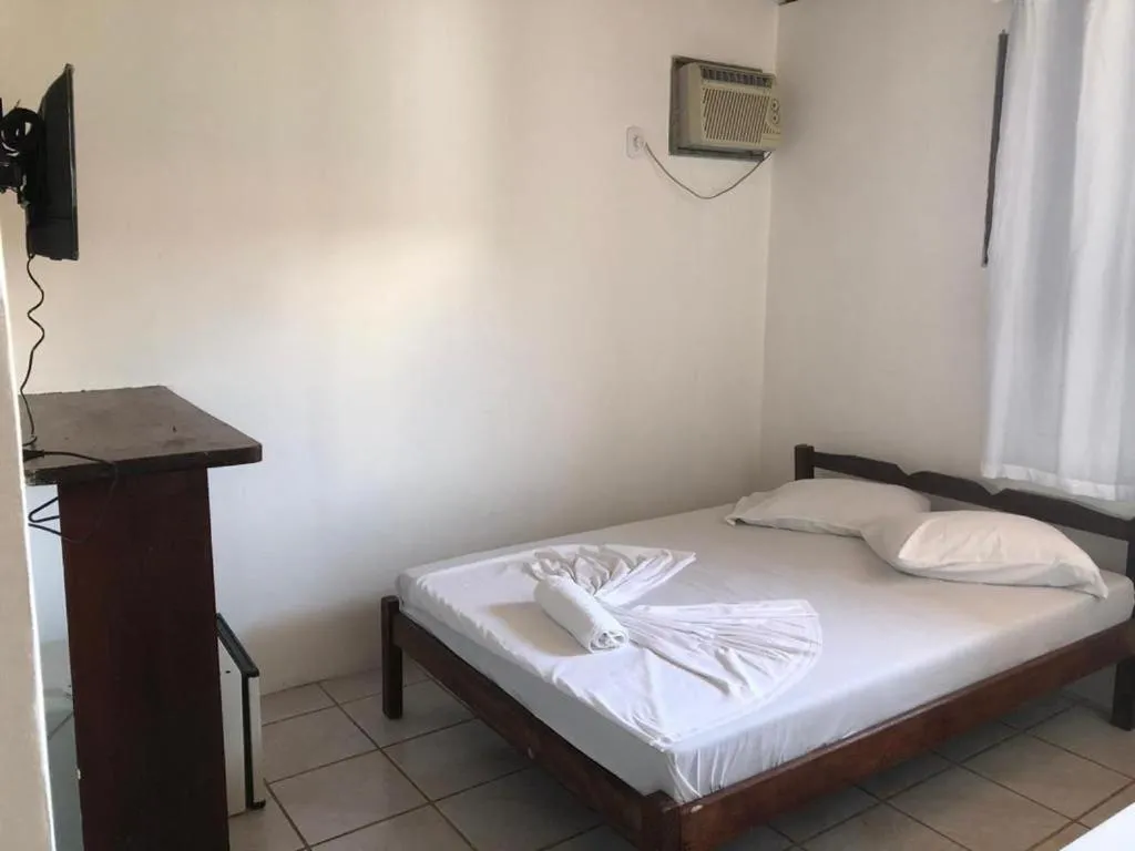 Bed in Pousada Rancho Verde