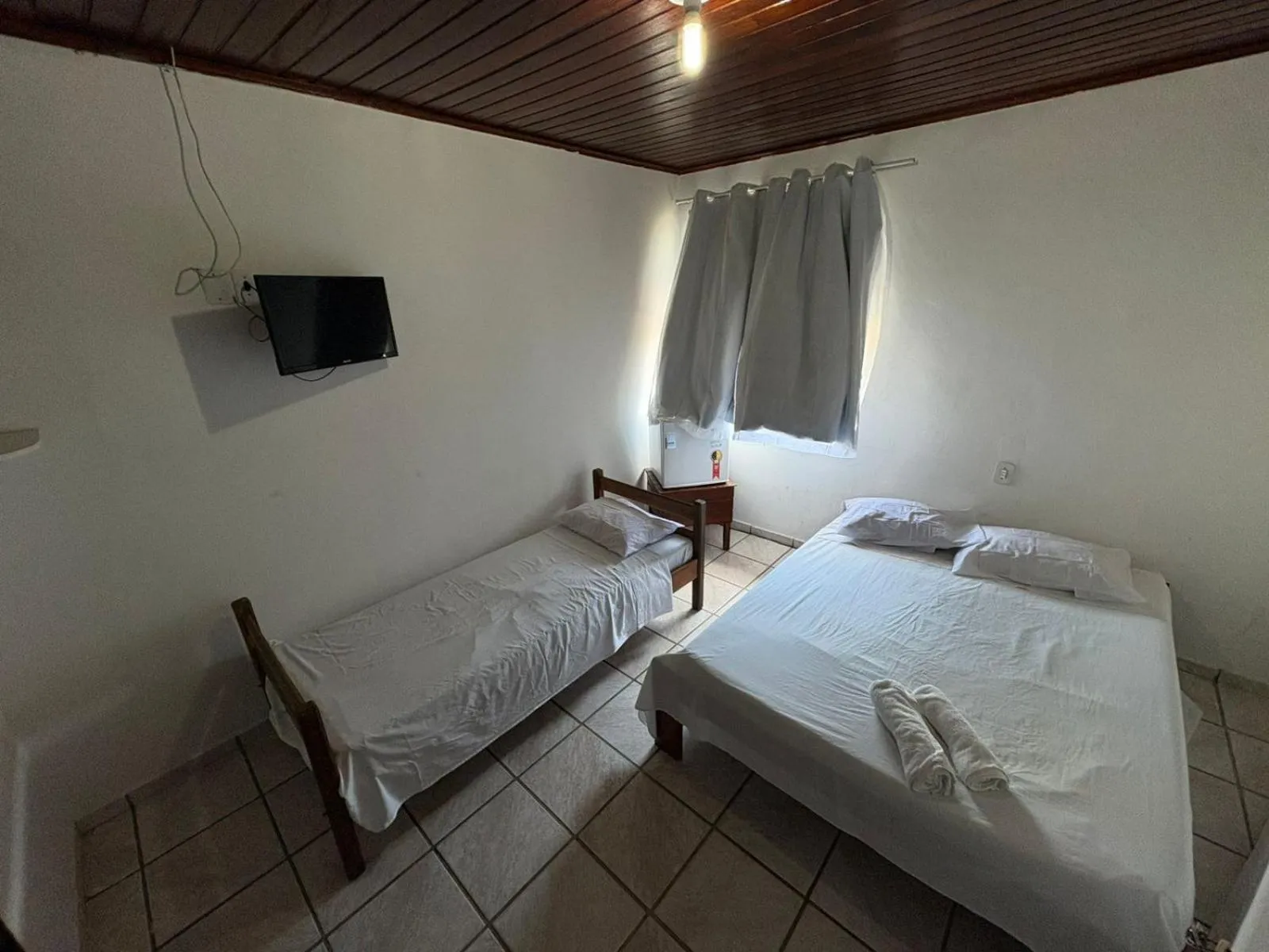 Bed in Pousada Rancho Verde