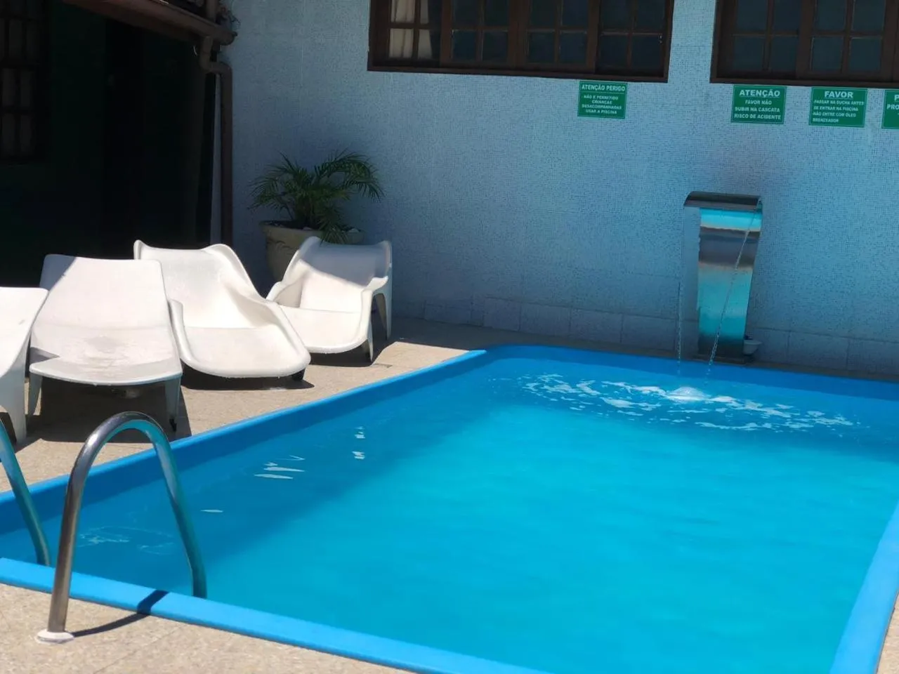 Swimming pool in Pousada Rancho Verde