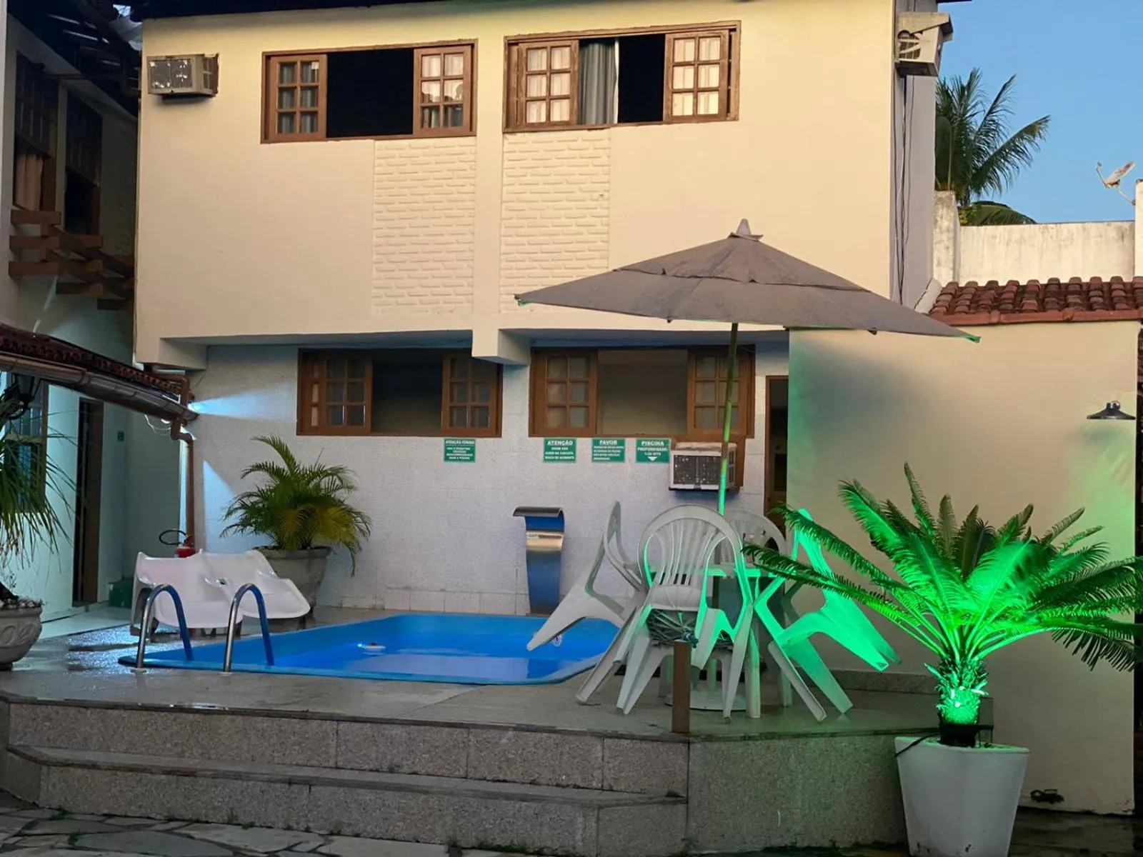 Swimming pool in Pousada Rancho Verde