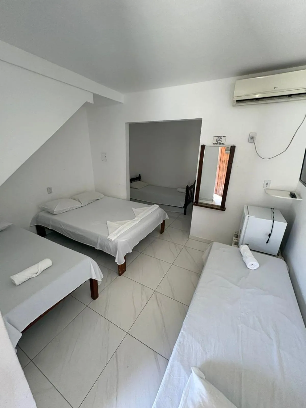 Bed in Pousada Rancho Verde