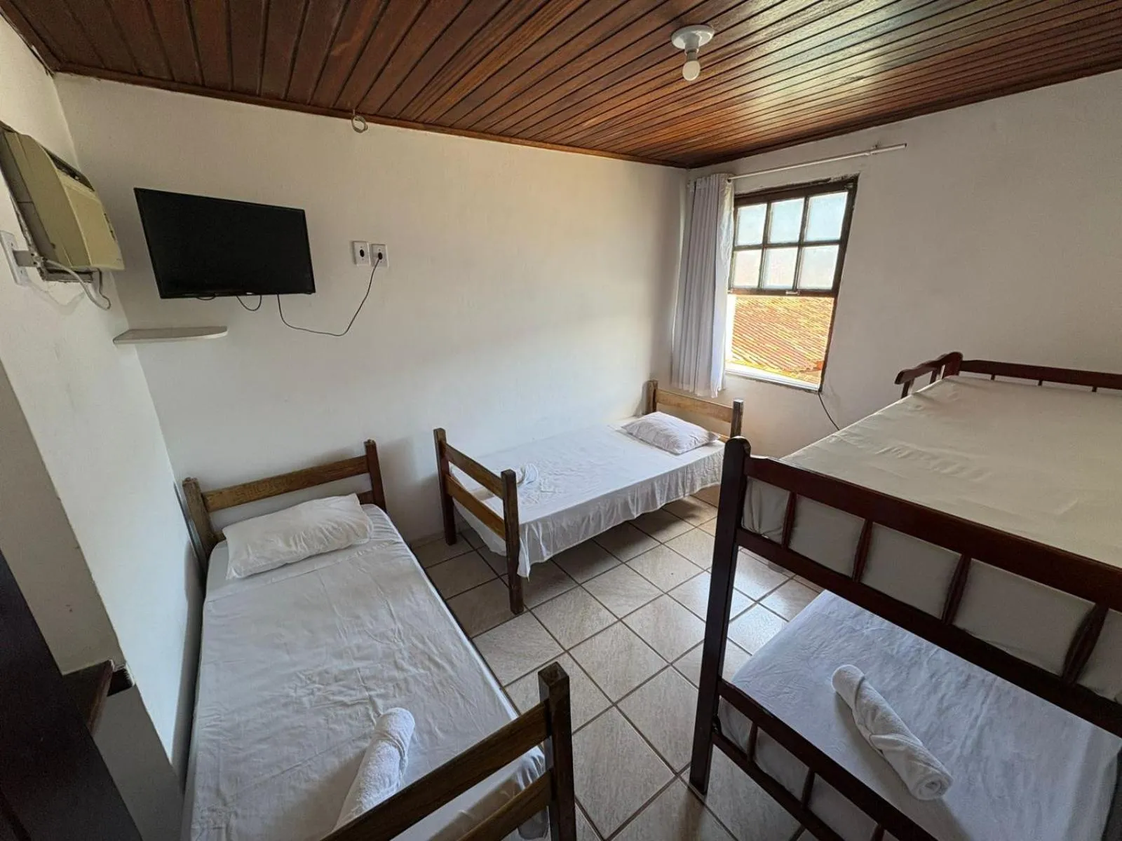 Bed in Pousada Rancho Verde