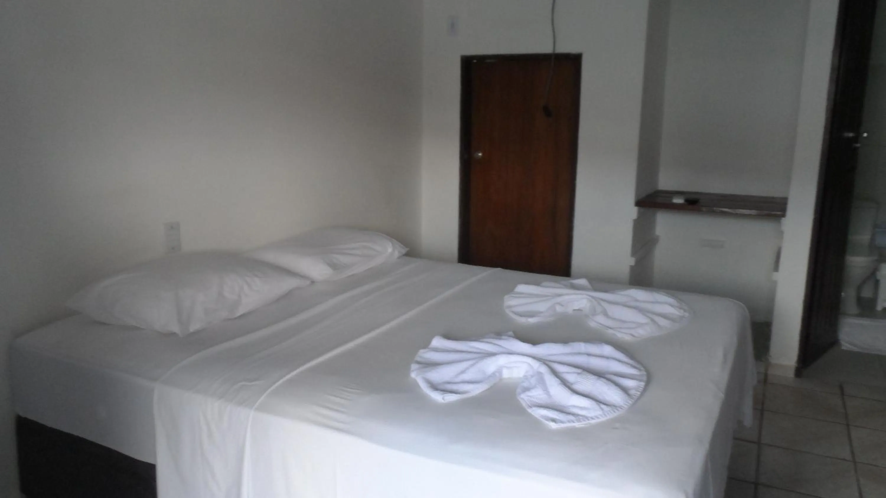 Bed in Pousada Rancho Verde
