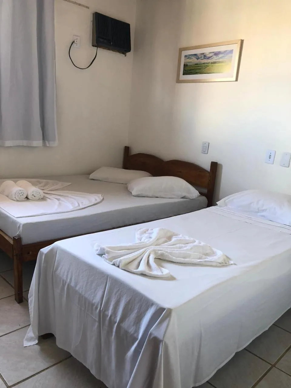 Bed in Pousada Rancho Verde