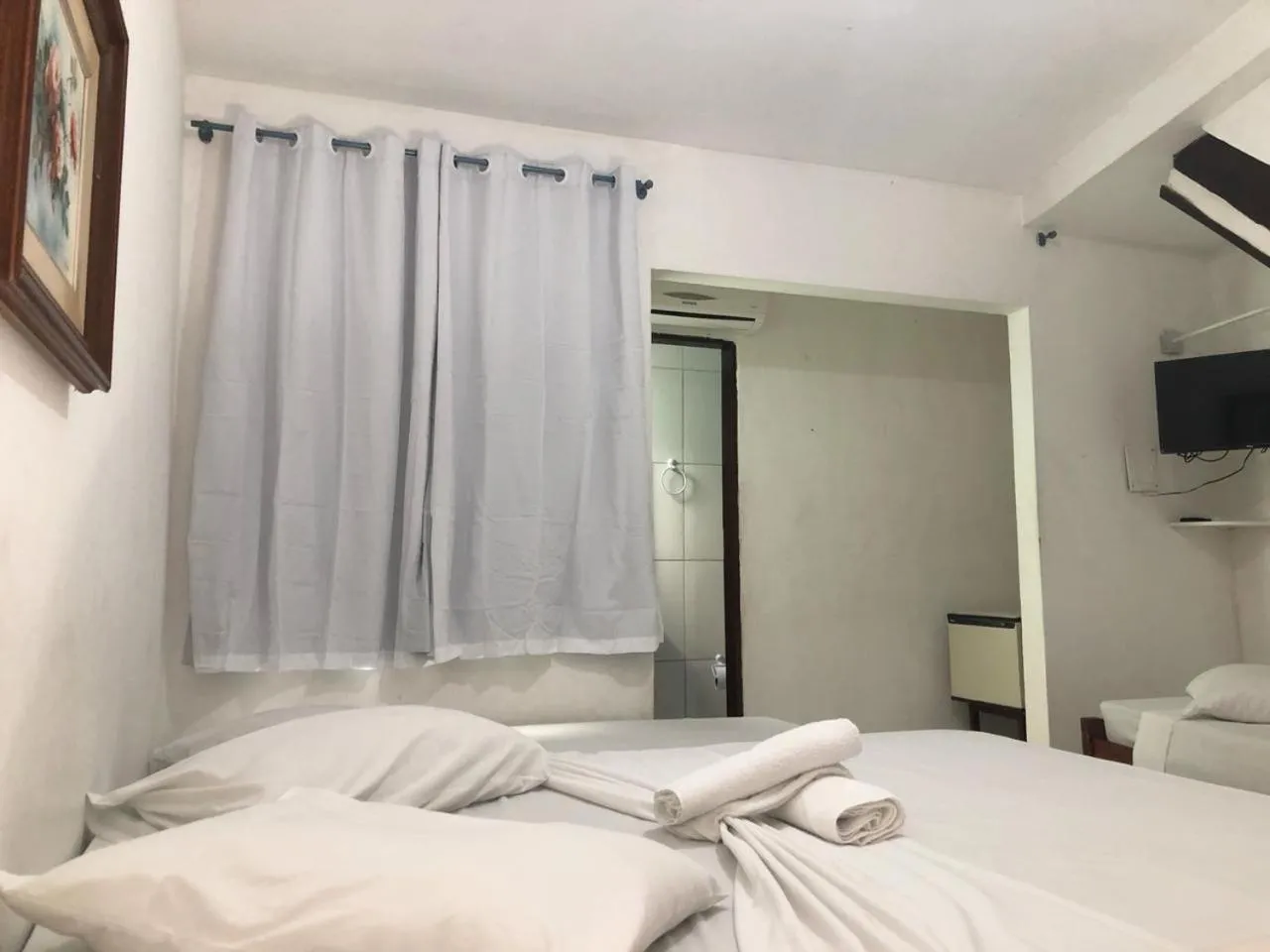 Bed in Pousada Rancho Verde