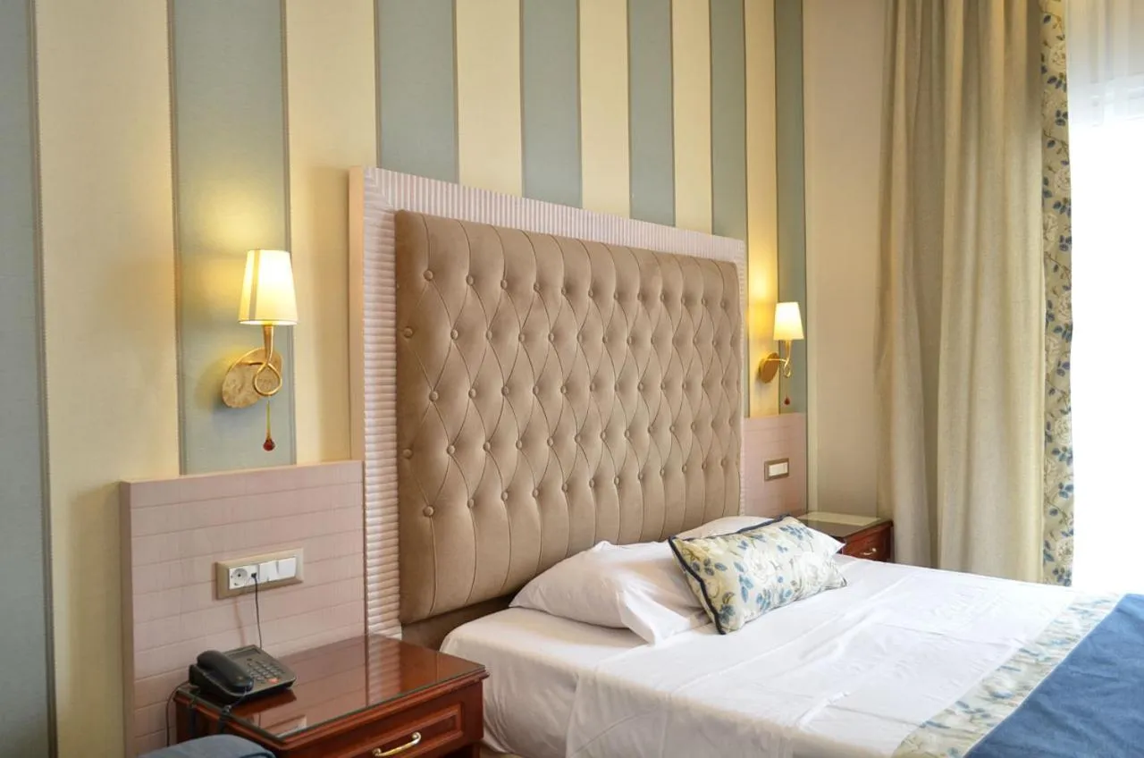 Bed in Olympic Hotel