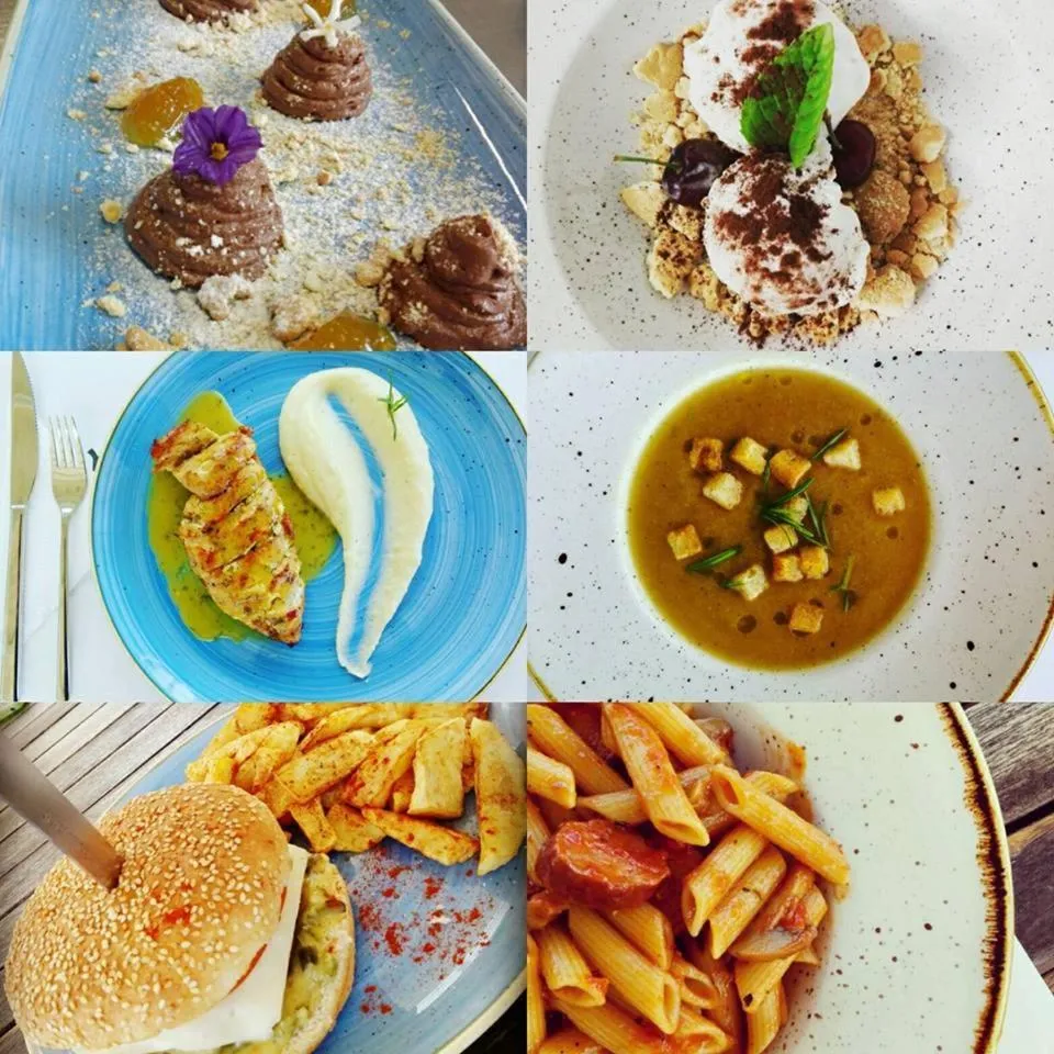 Food and drinks in Olympic Hotel