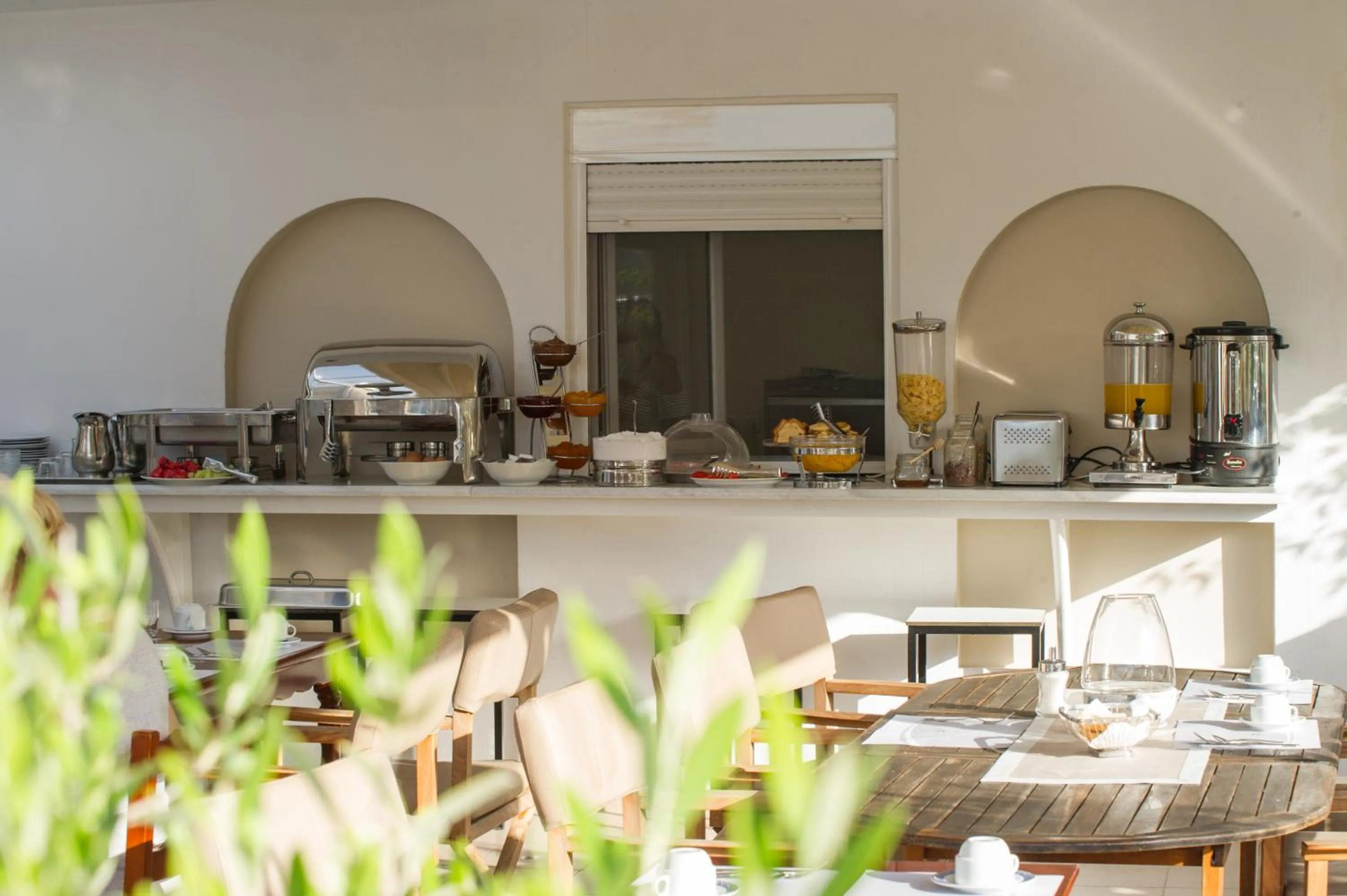 Buffet breakfast in Olympic Hotel