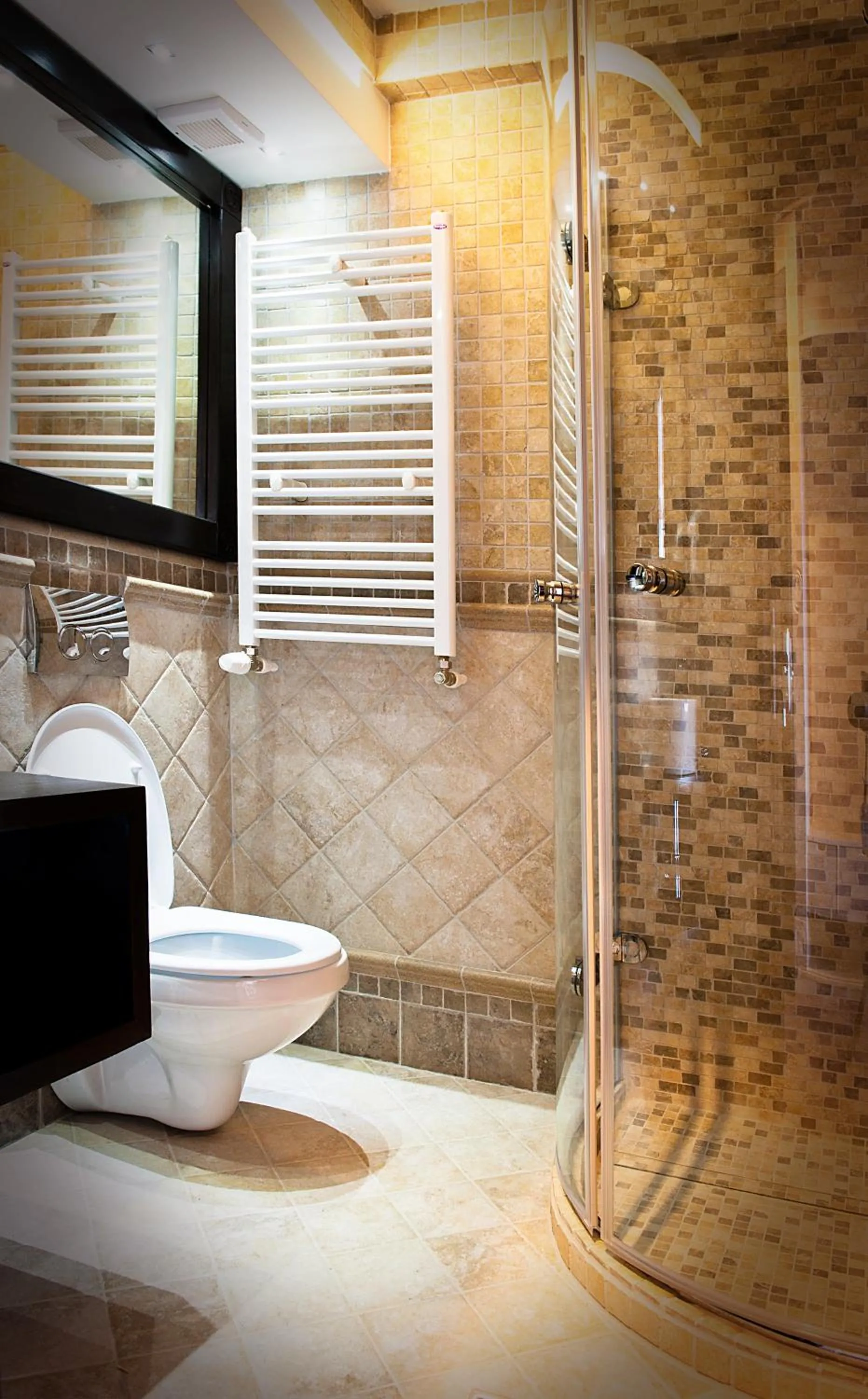 Bathroom in Domeniul Dornei