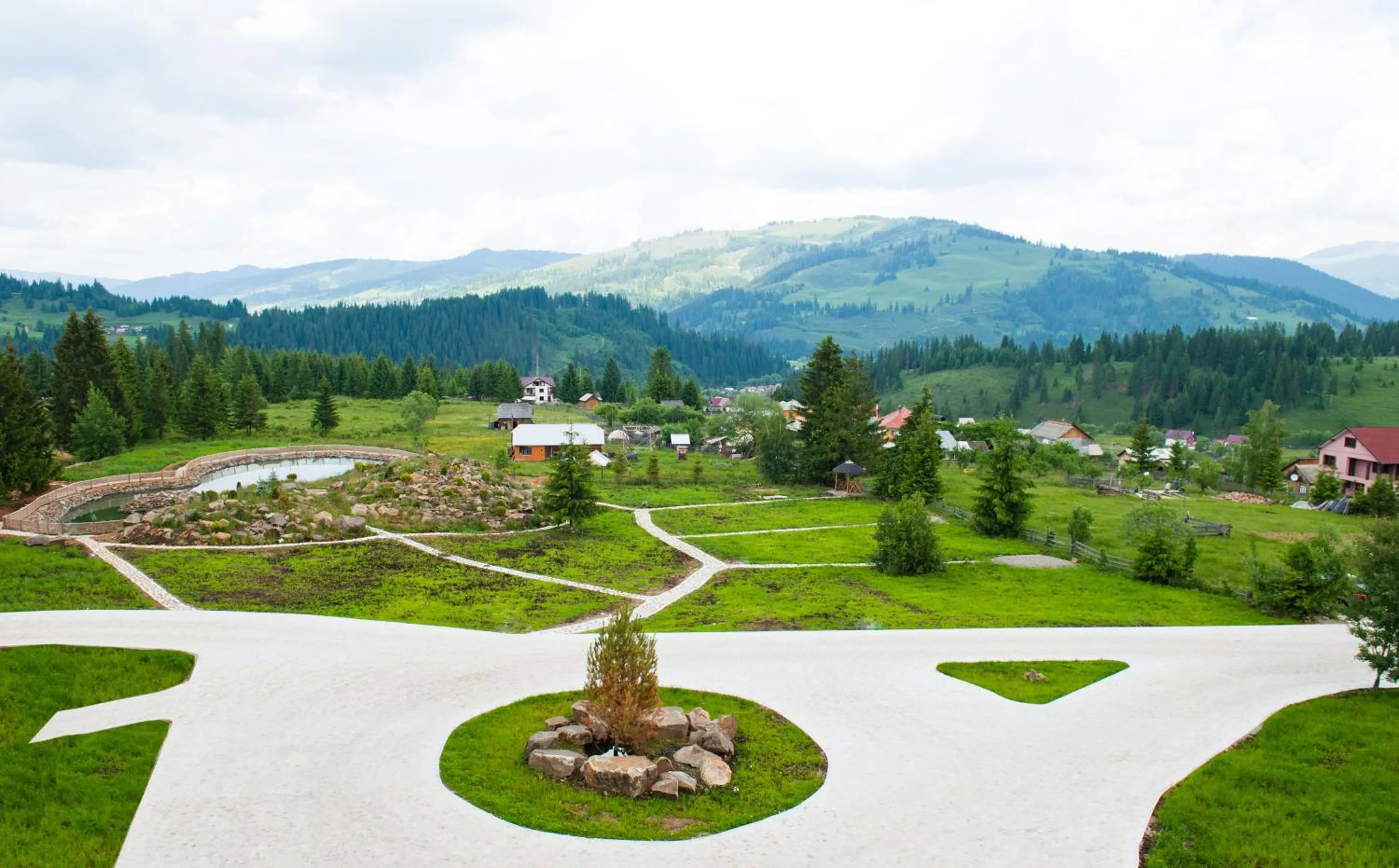 Area and facilities in Domeniul Dornei