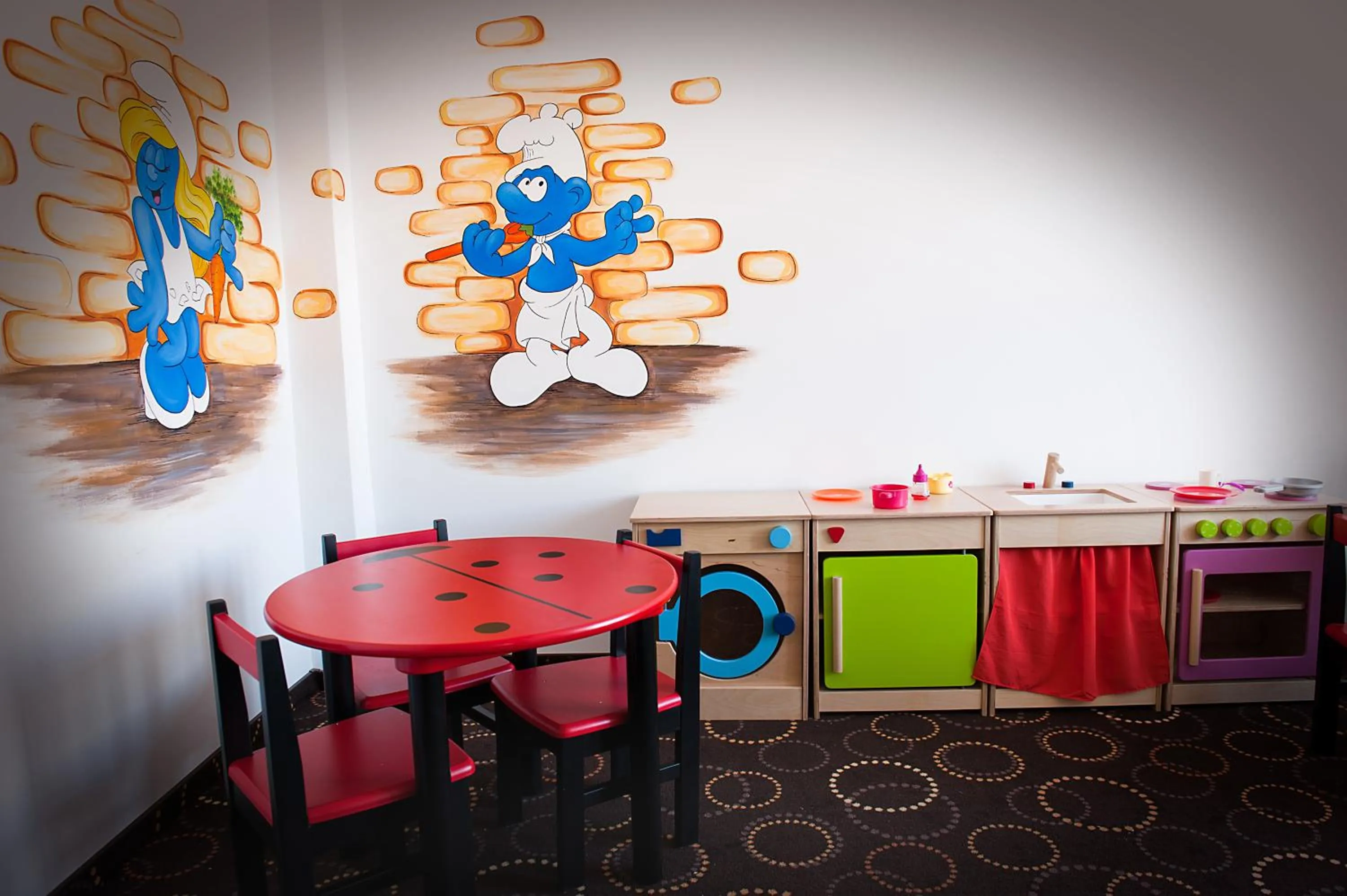 Children play ground in Domeniul Dornei