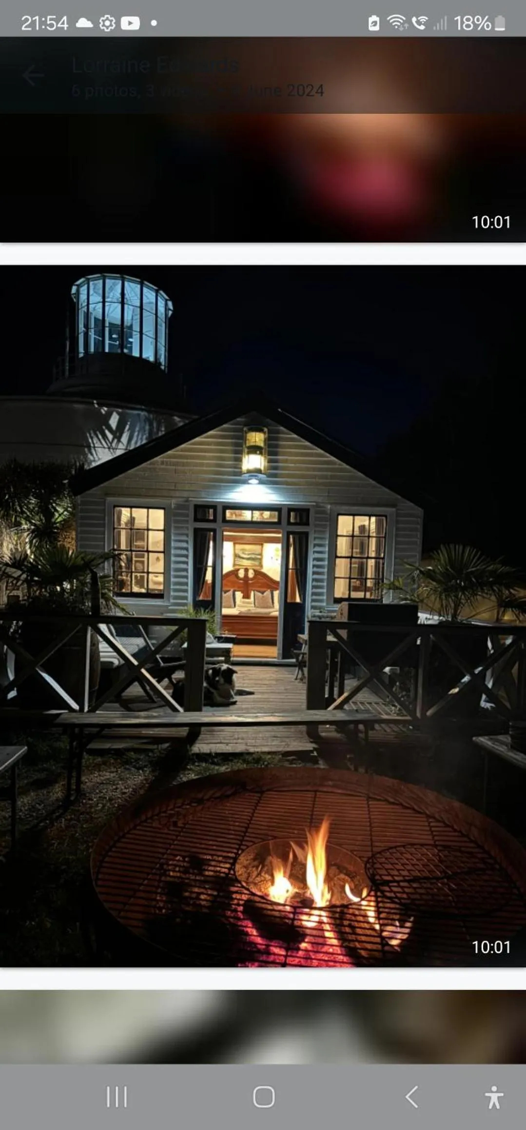 Property building in The West Usk Lighthouse Lightkeepers Lodge