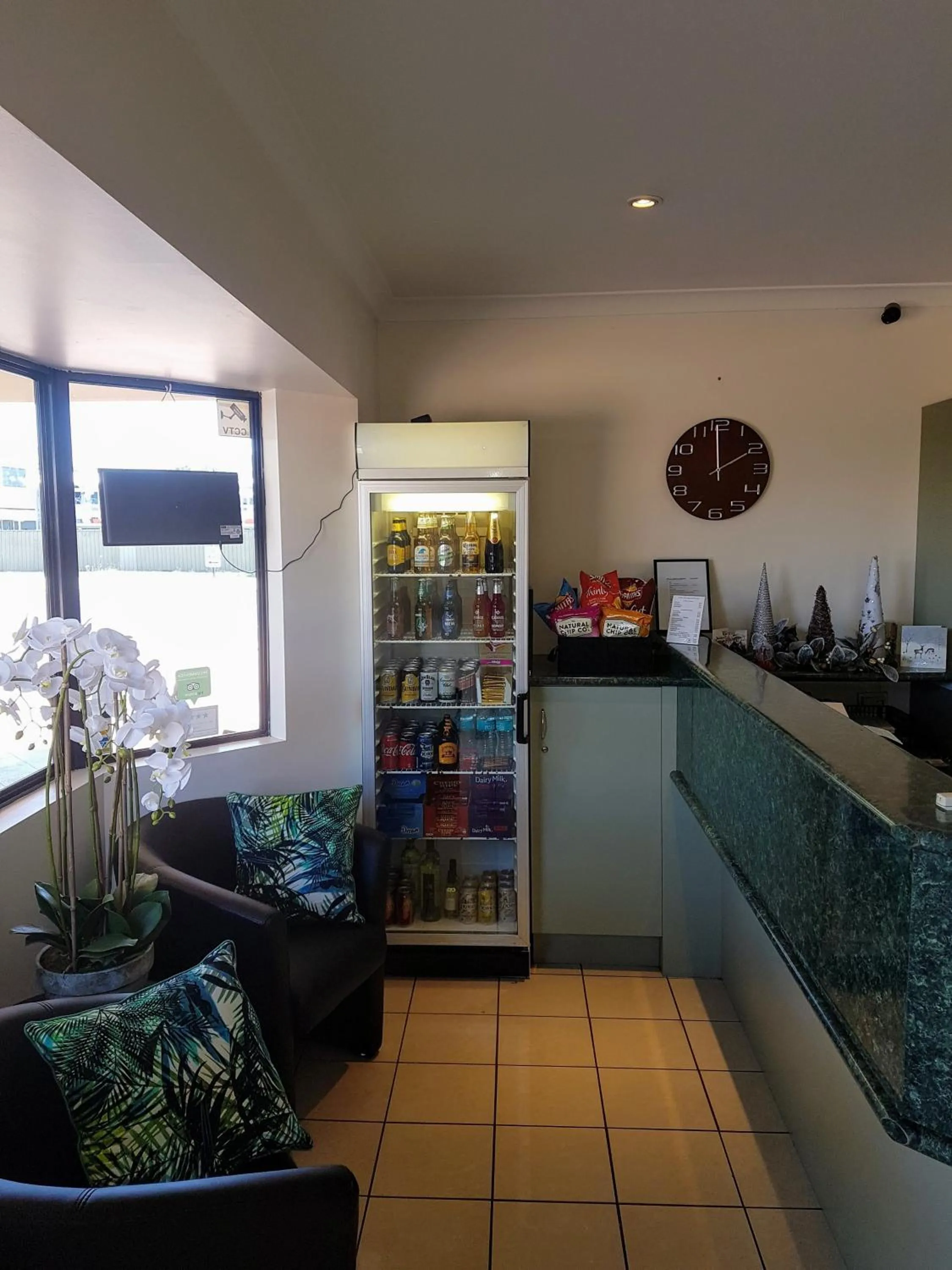 Lobby or reception in Rockhampton Palms Motor Inn