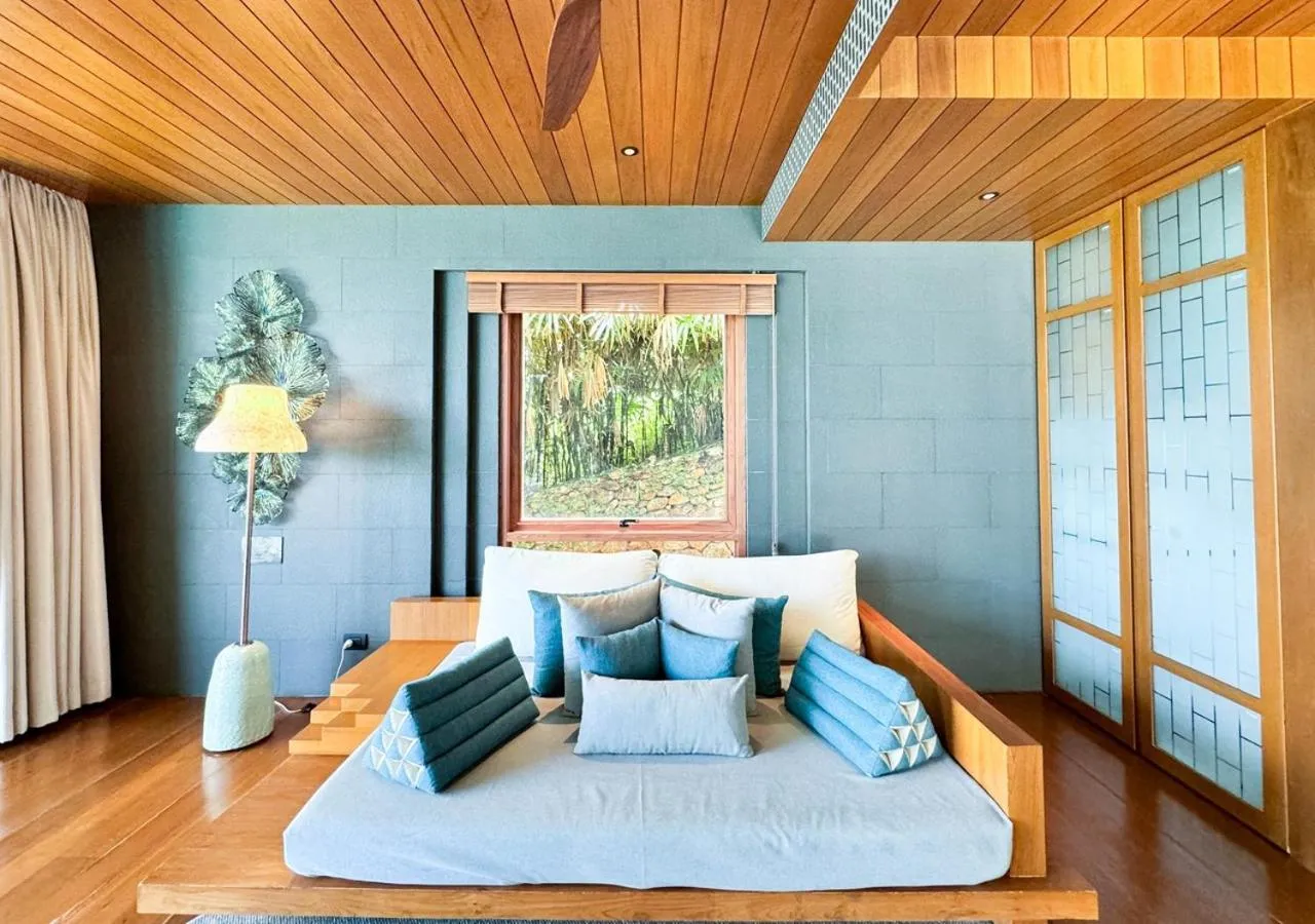 Living room, Bed in SYLVAN Koh Chang