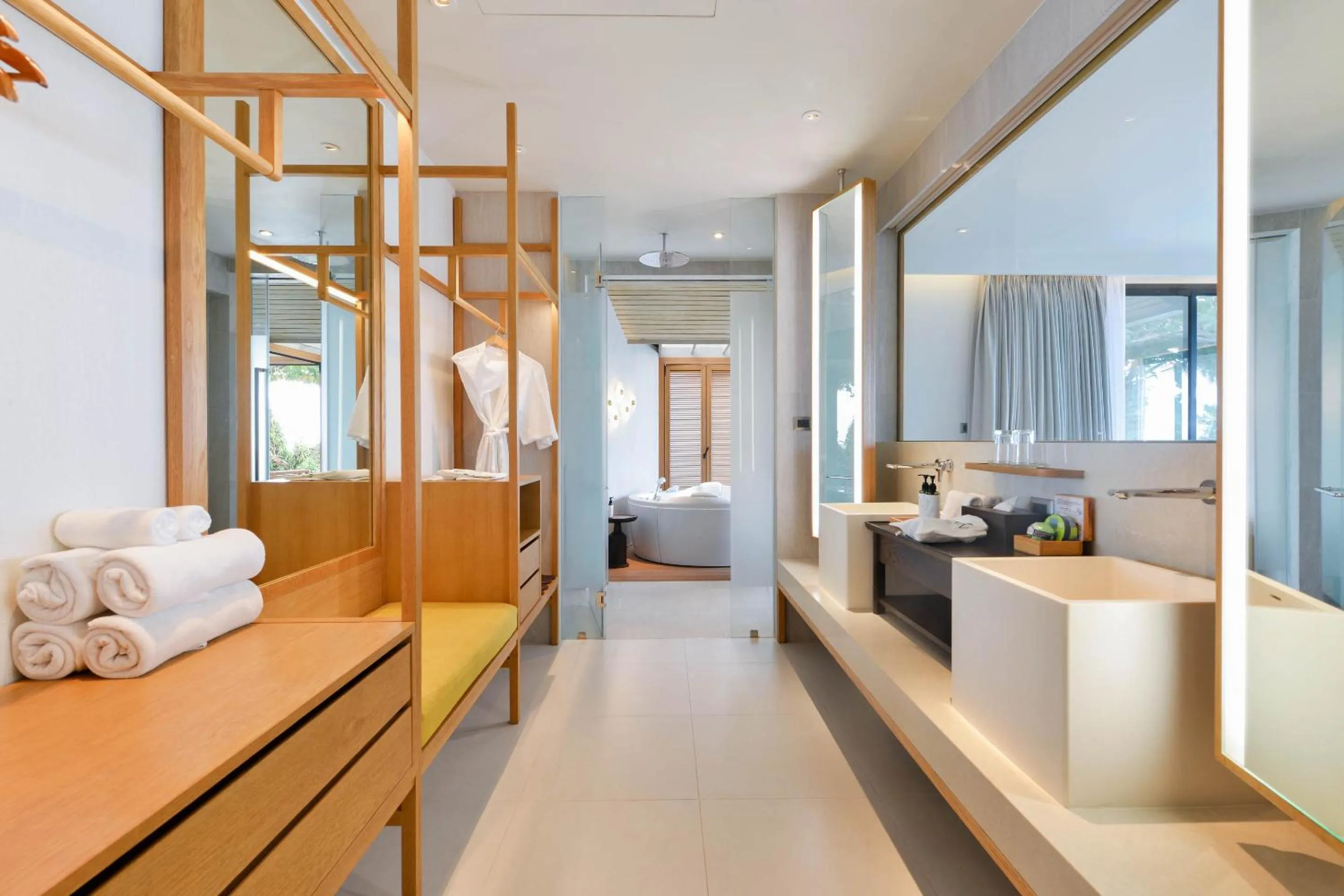 Bathroom, Bed in SYLVAN Koh Chang