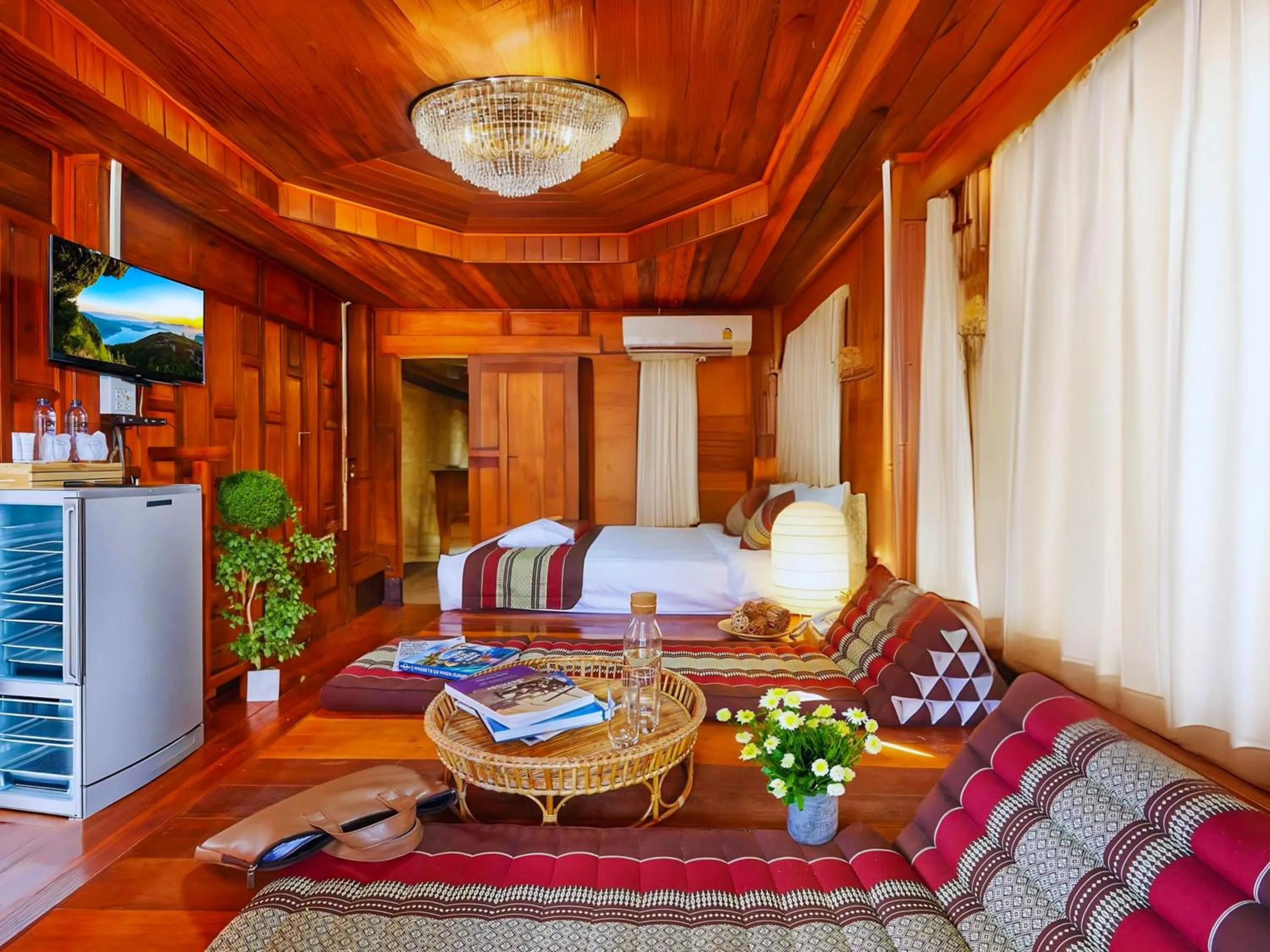 Bedroom, Bed in SCN Resort and Spa Rayong