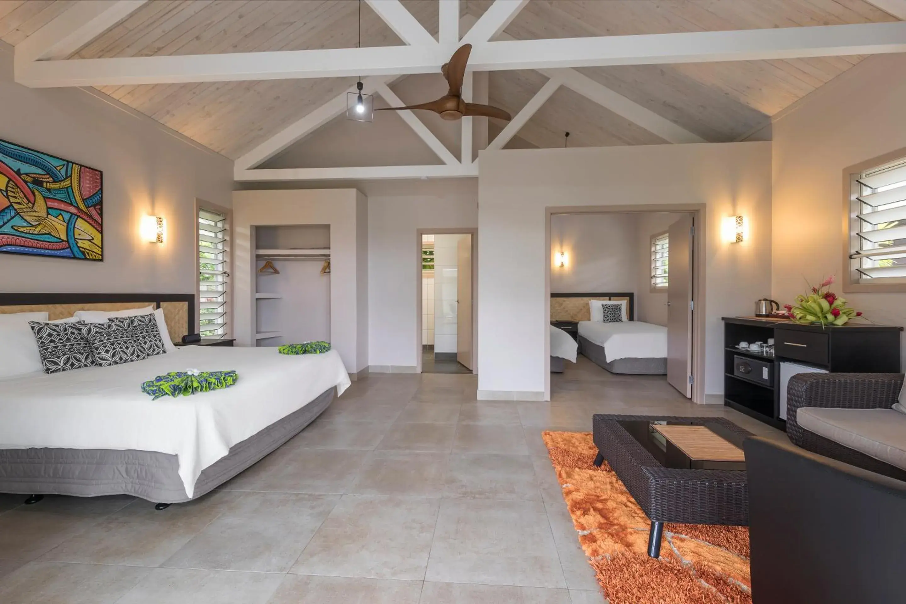 Family Bungalow with Lagoon View in Saletoga Sands Resort & Spa Family Bungalow with Lagoon View in Saletoga Sands Resort & Spa