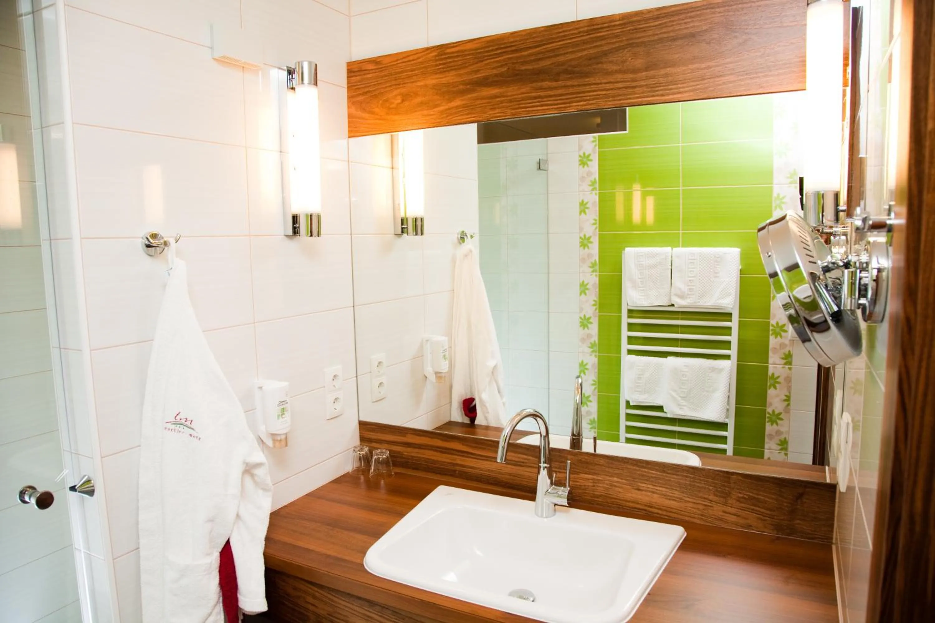 Toilet in Hotel-Restaurant Teuschler-Mogg Bad Waltersdorf inklusiv Genusscard