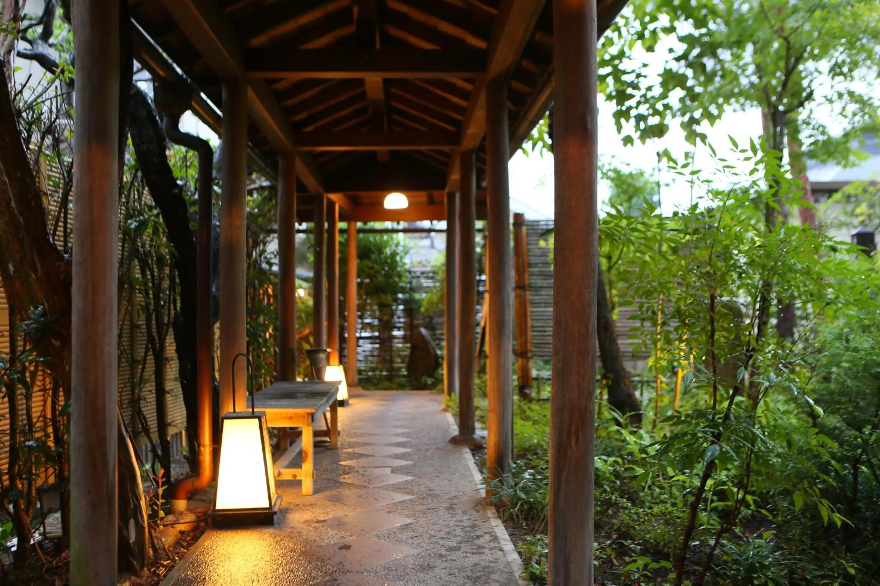 Garden view in Izumiya Zenbe