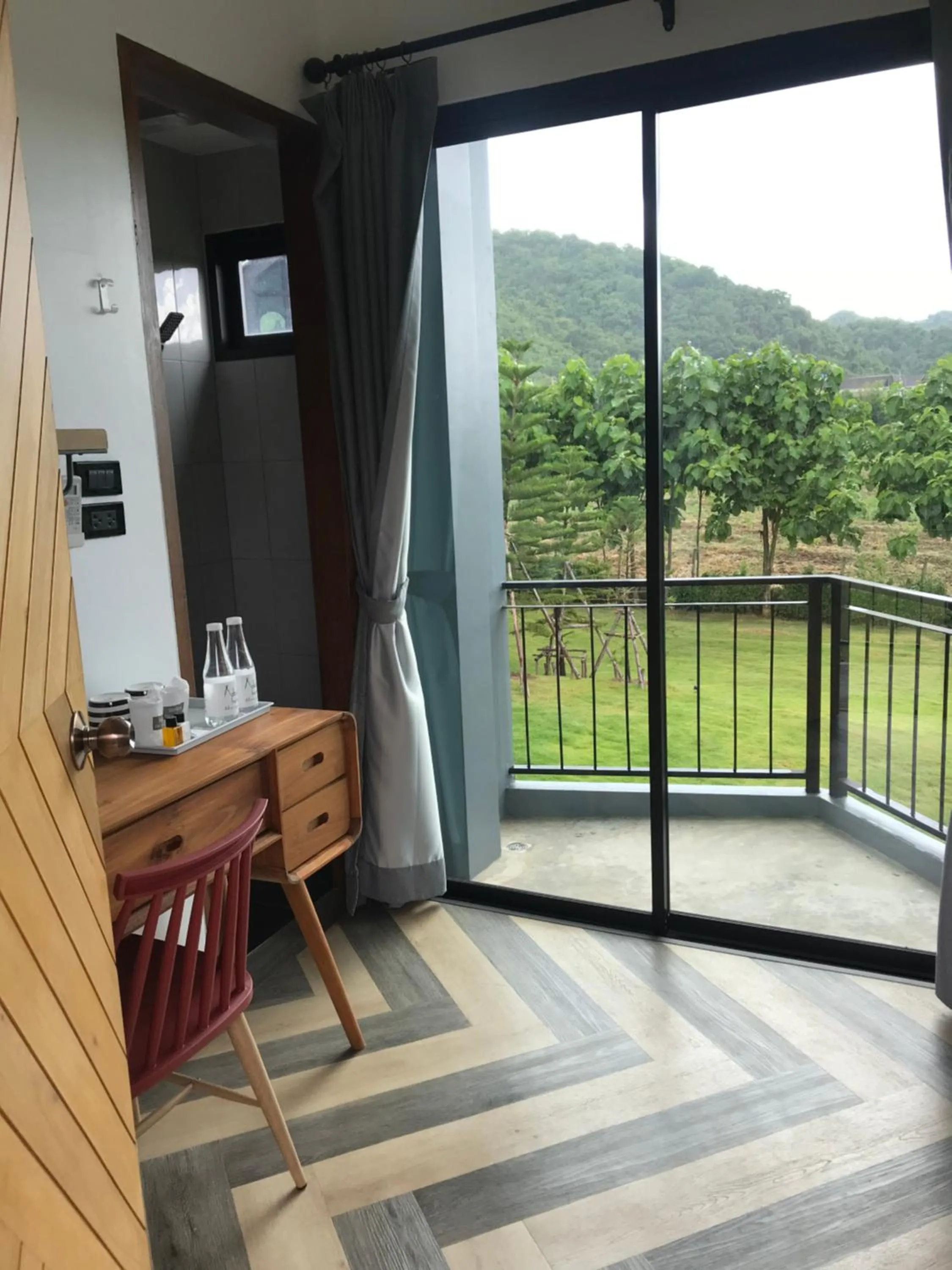 Balcony/Terrace in Adoor hotel Khao Yai