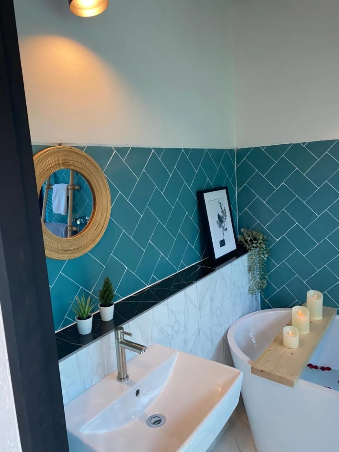 Bathroom in Adoor hotel Khao Yai