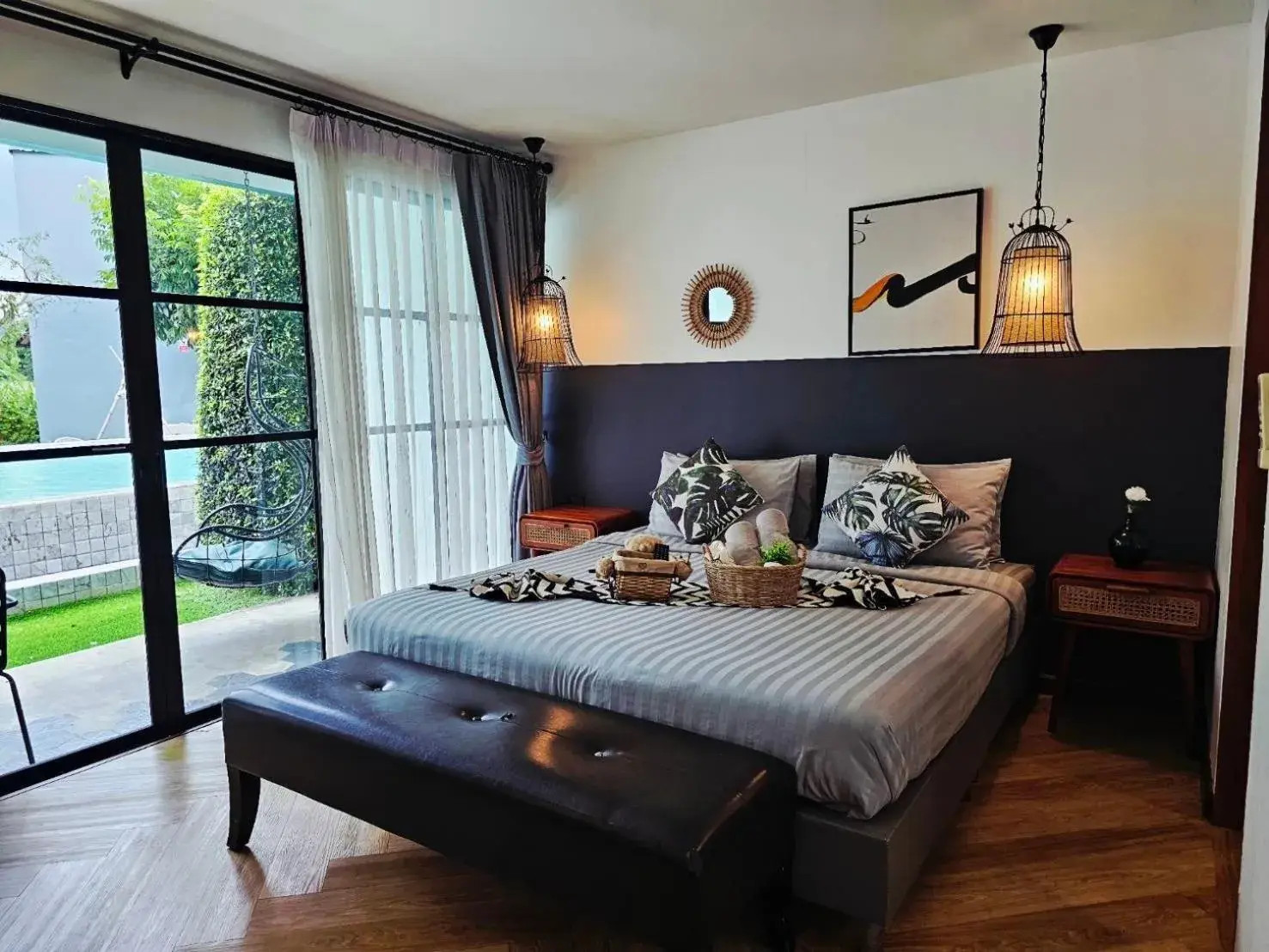 Bed in Adoor hotel Khao Yai Bed in Adoor hotel Khao Yai