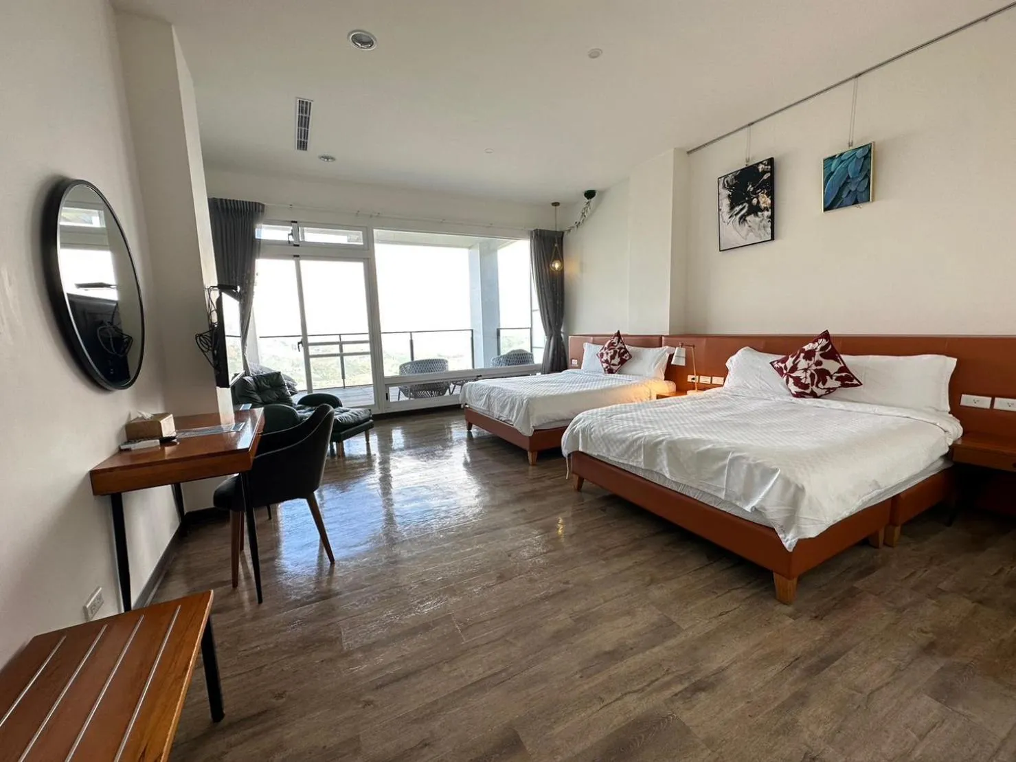 Bed in SunSweet House