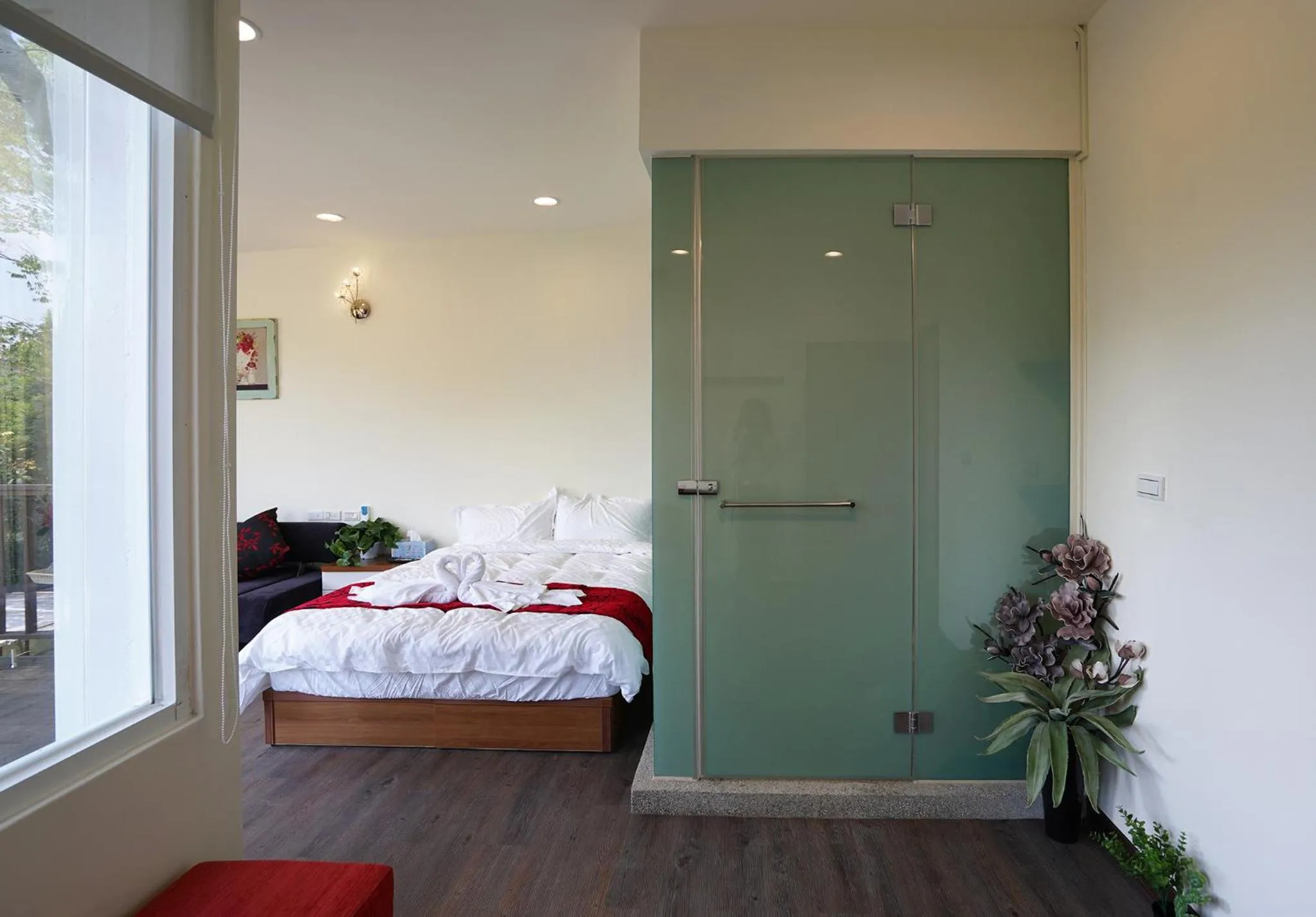 Bed in SunSweet House