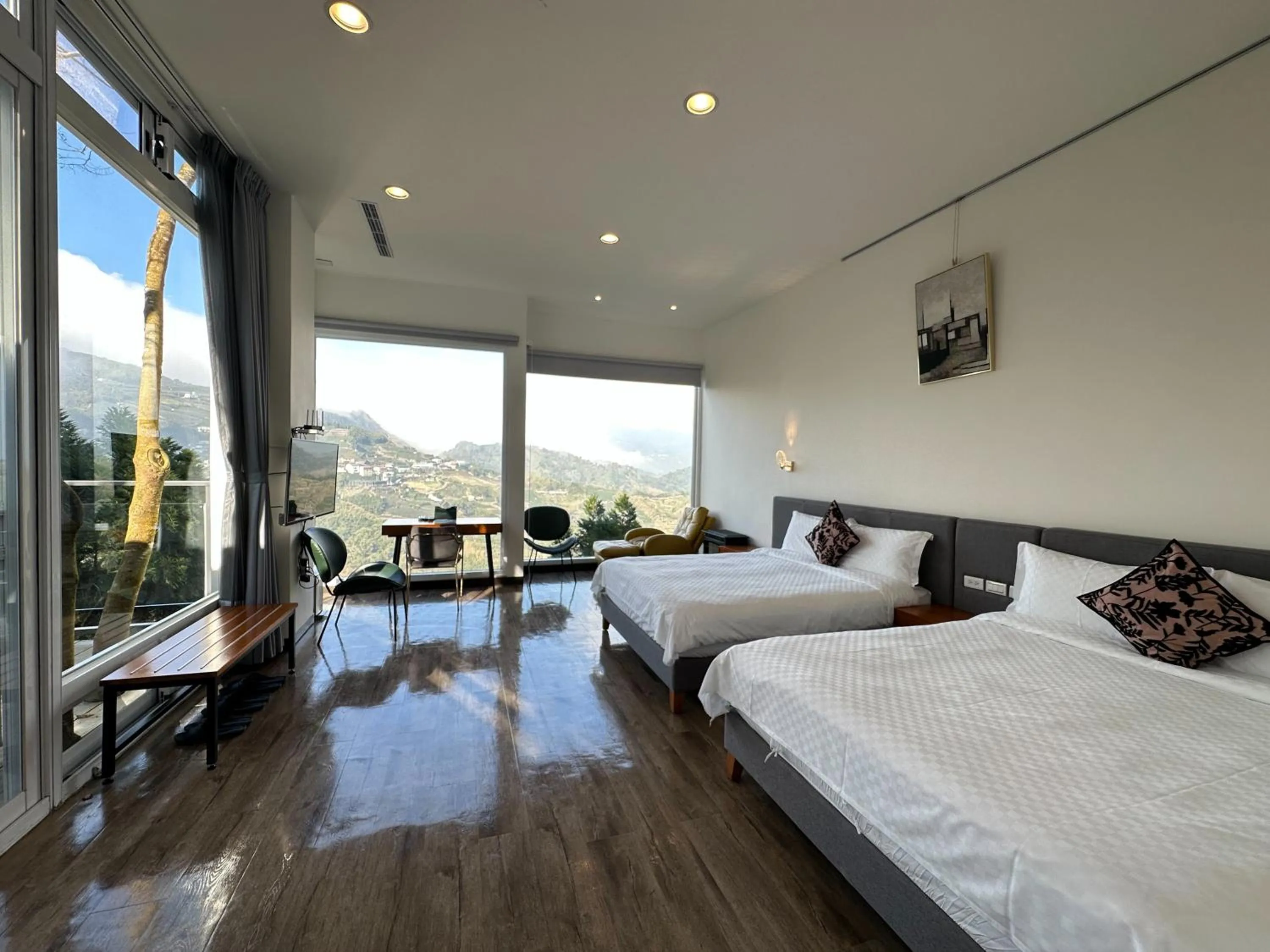 Bed in SunSweet House