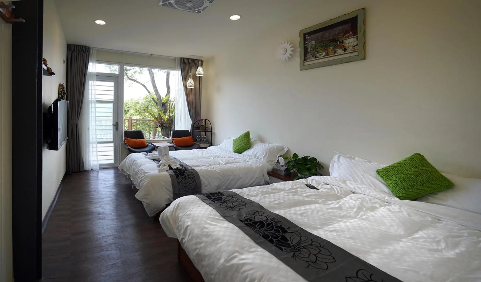 Bed in SunSweet House