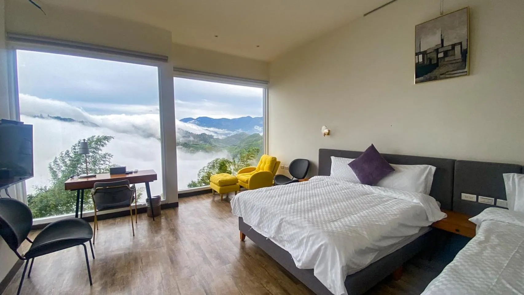 Bed in SunSweet House