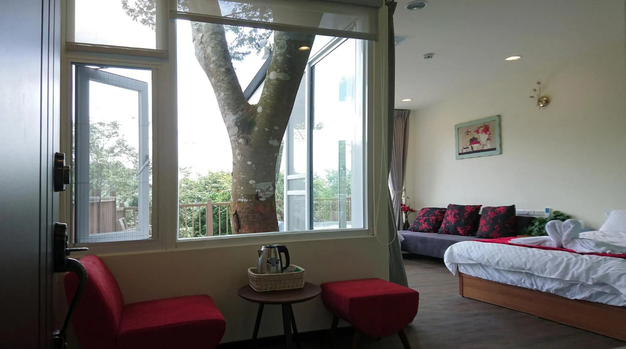 Bed in SunSweet House