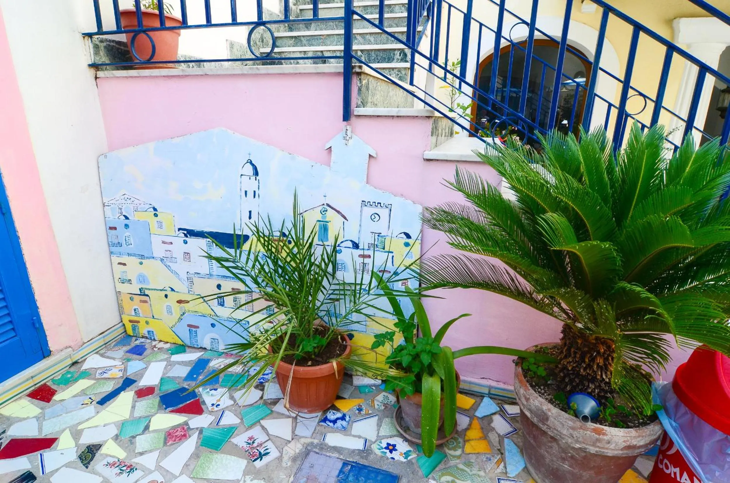 Decorative detail in Hotel Terme Marina