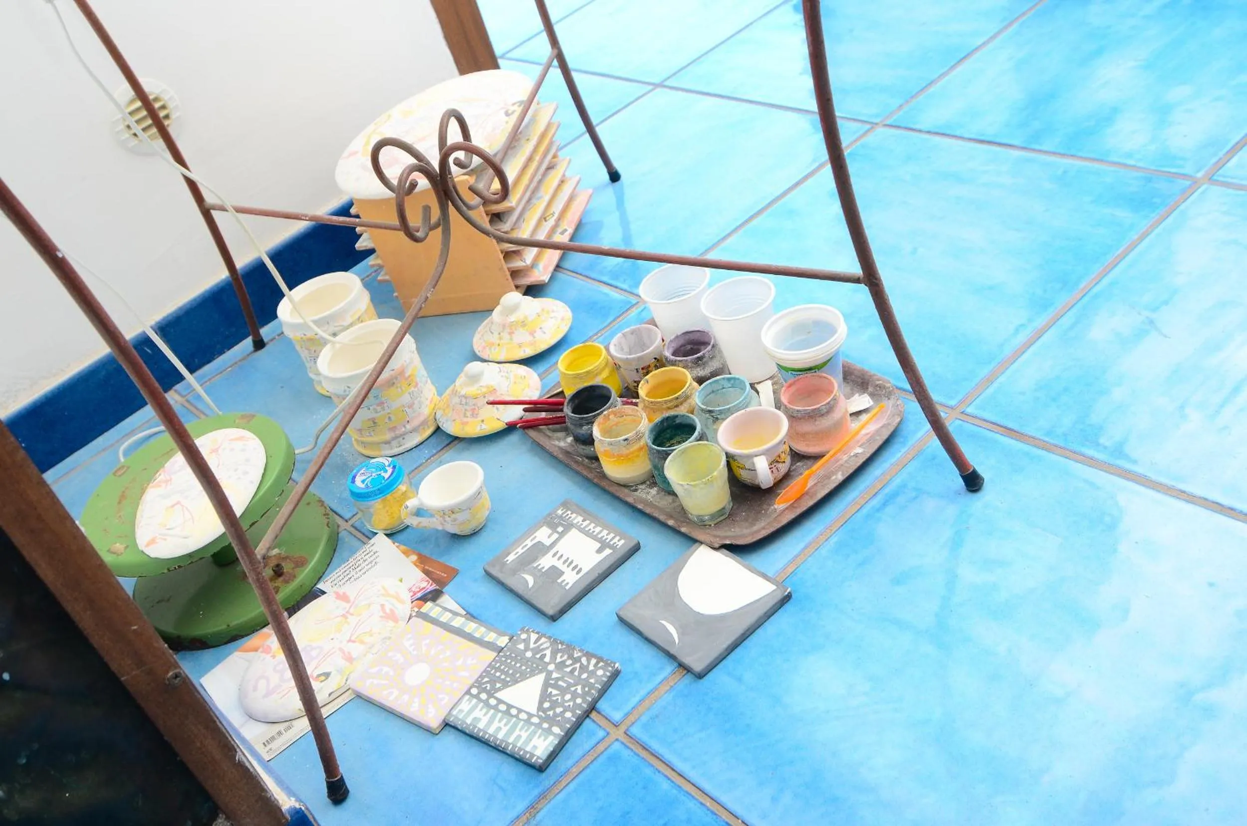 Decorative detail in Hotel Terme Marina