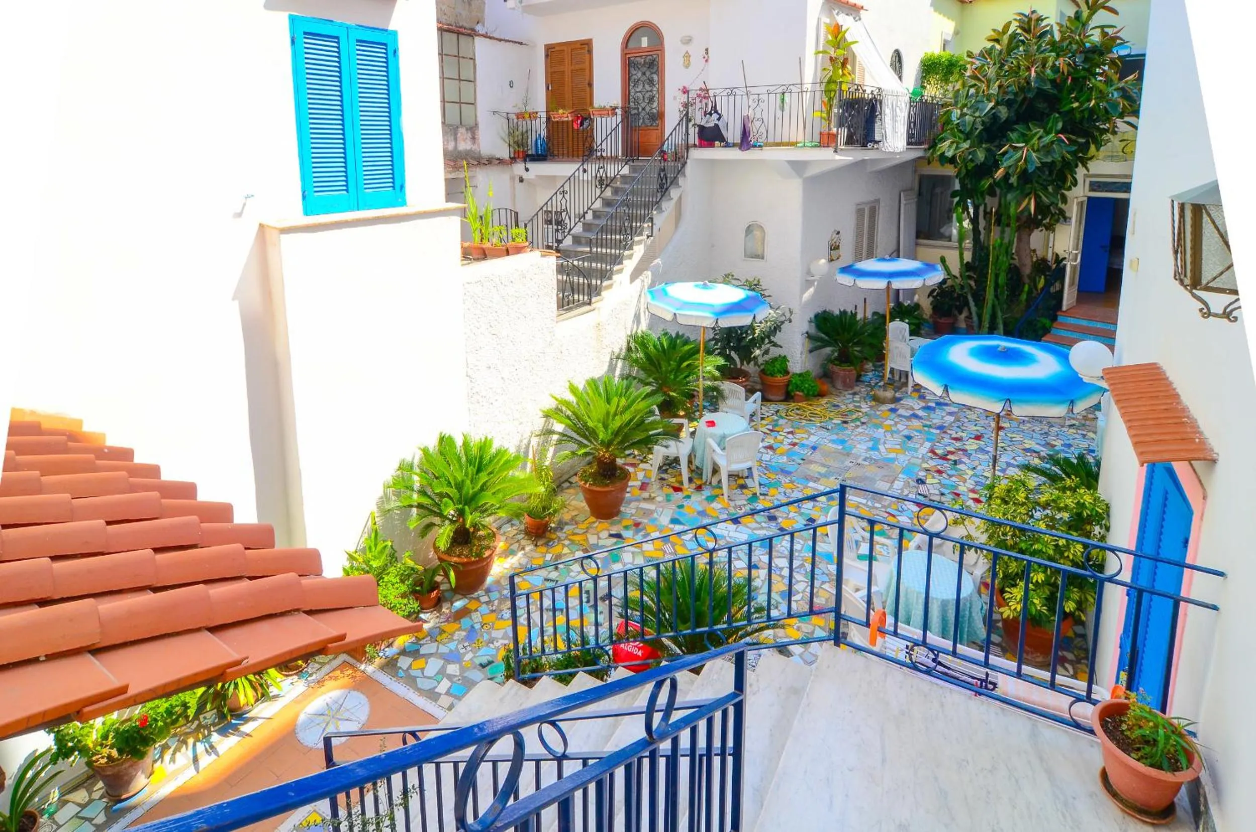 Decorative detail in Hotel Terme Marina