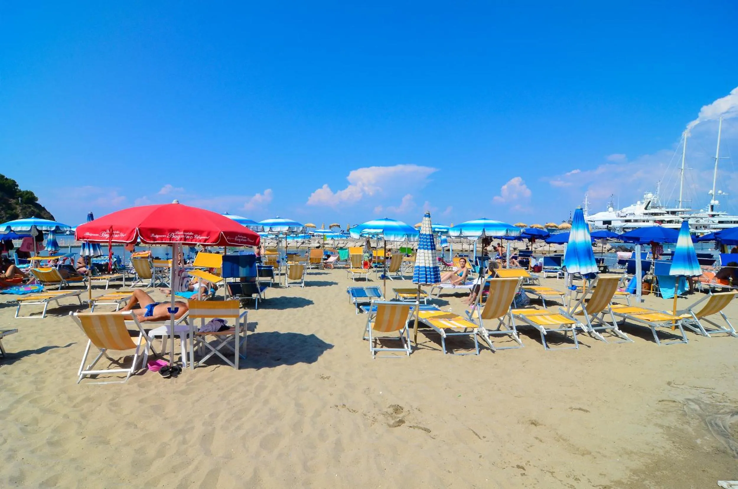 Beach in Hotel Terme Marina