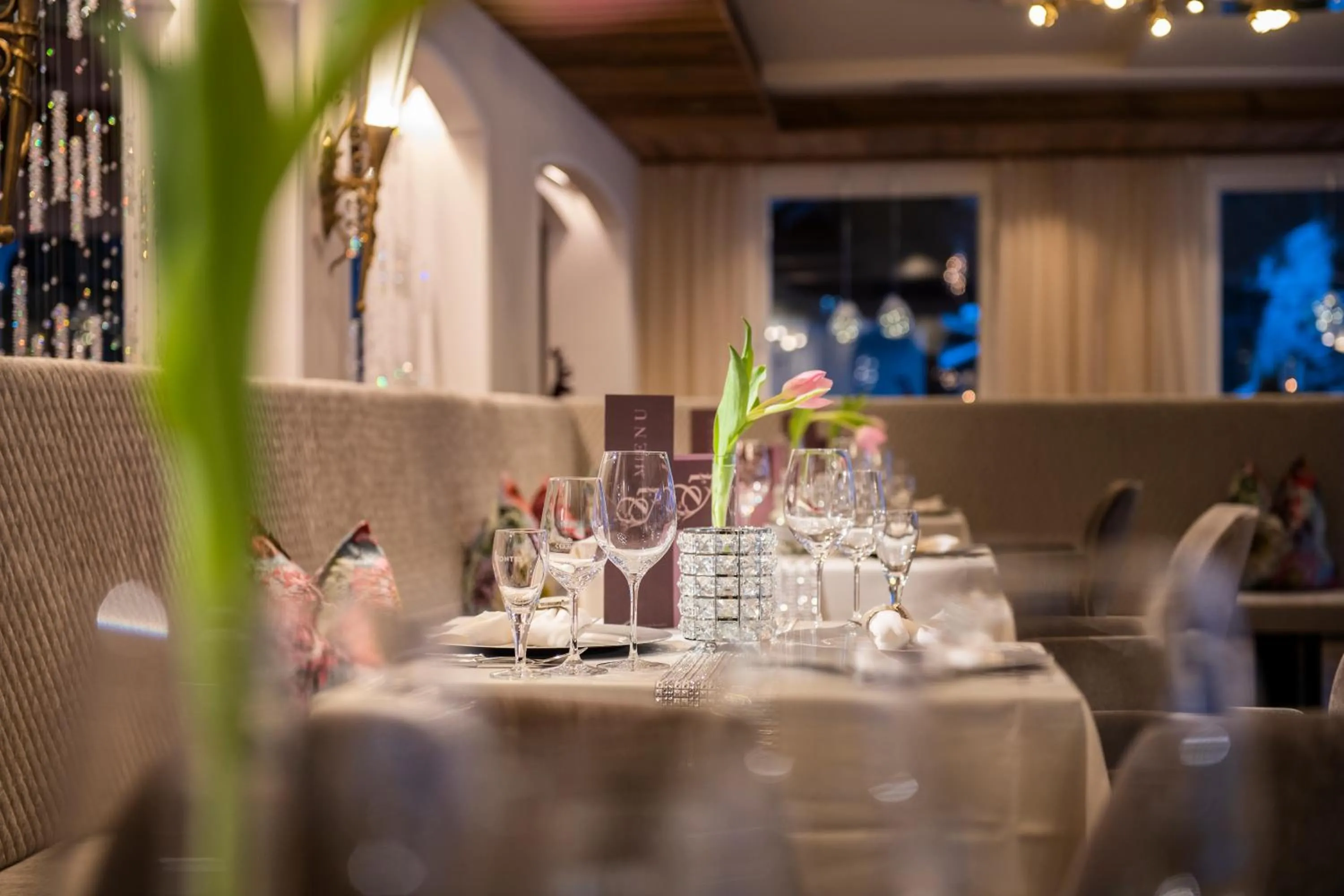 Restaurant/places to eat in Wohlfühlhotel Innertalerhof