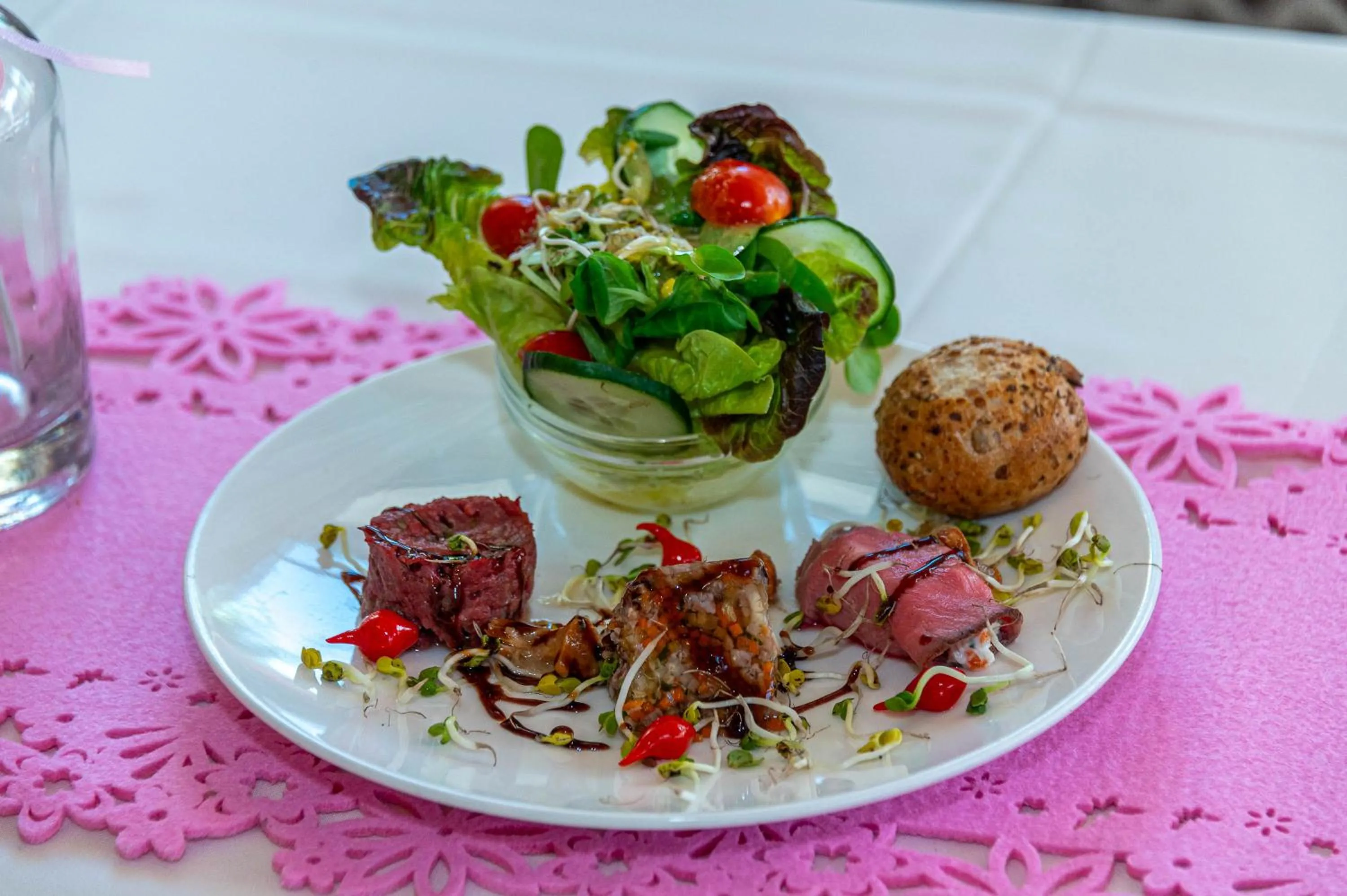 Food in Wohlfühlhotel Innertalerhof