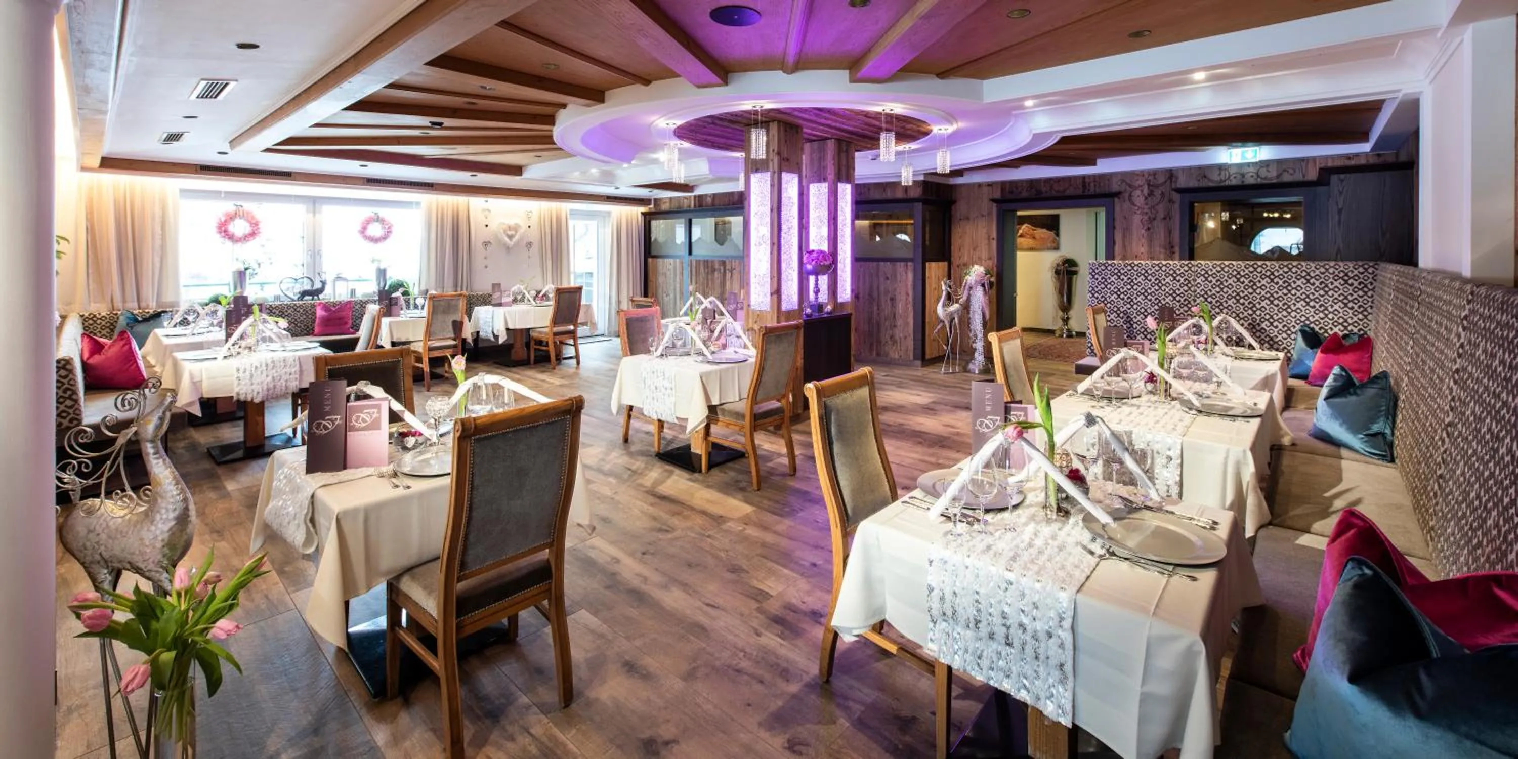 Restaurant/places to eat in Wohlfühlhotel Innertalerhof
