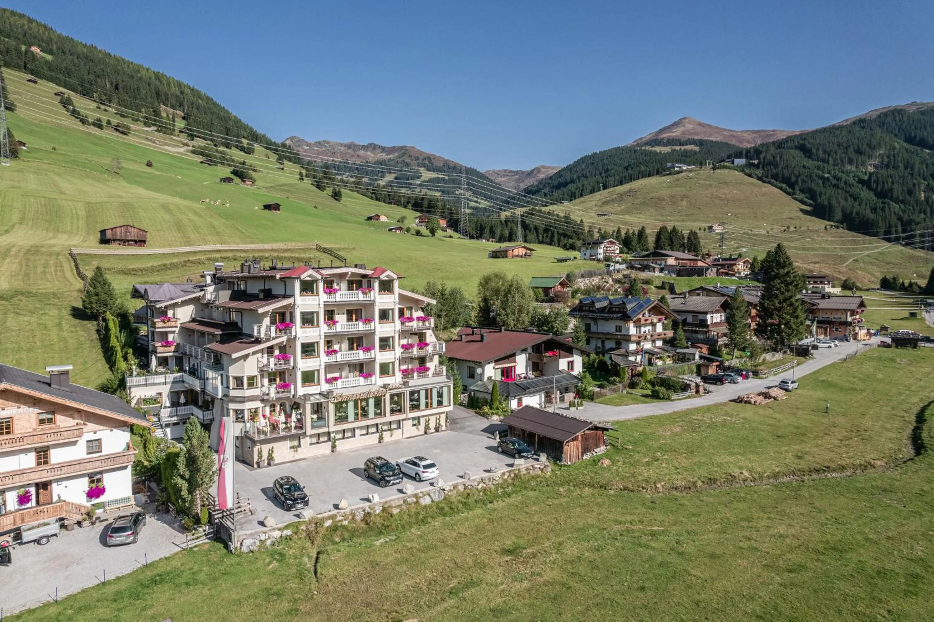 Property building in Wohlfühlhotel Innertalerhof
