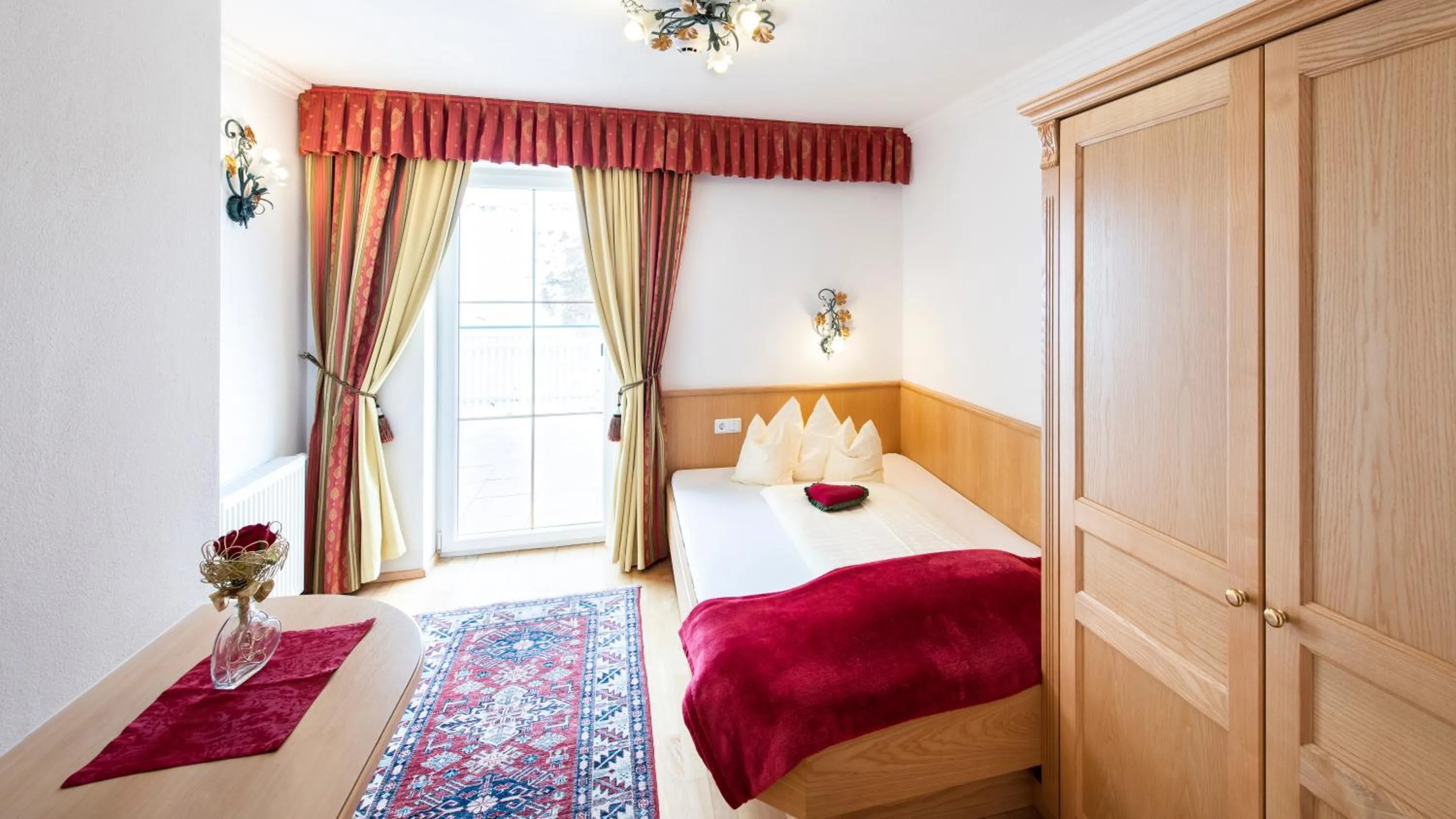 Bed in Wohlfühlhotel Innertalerhof