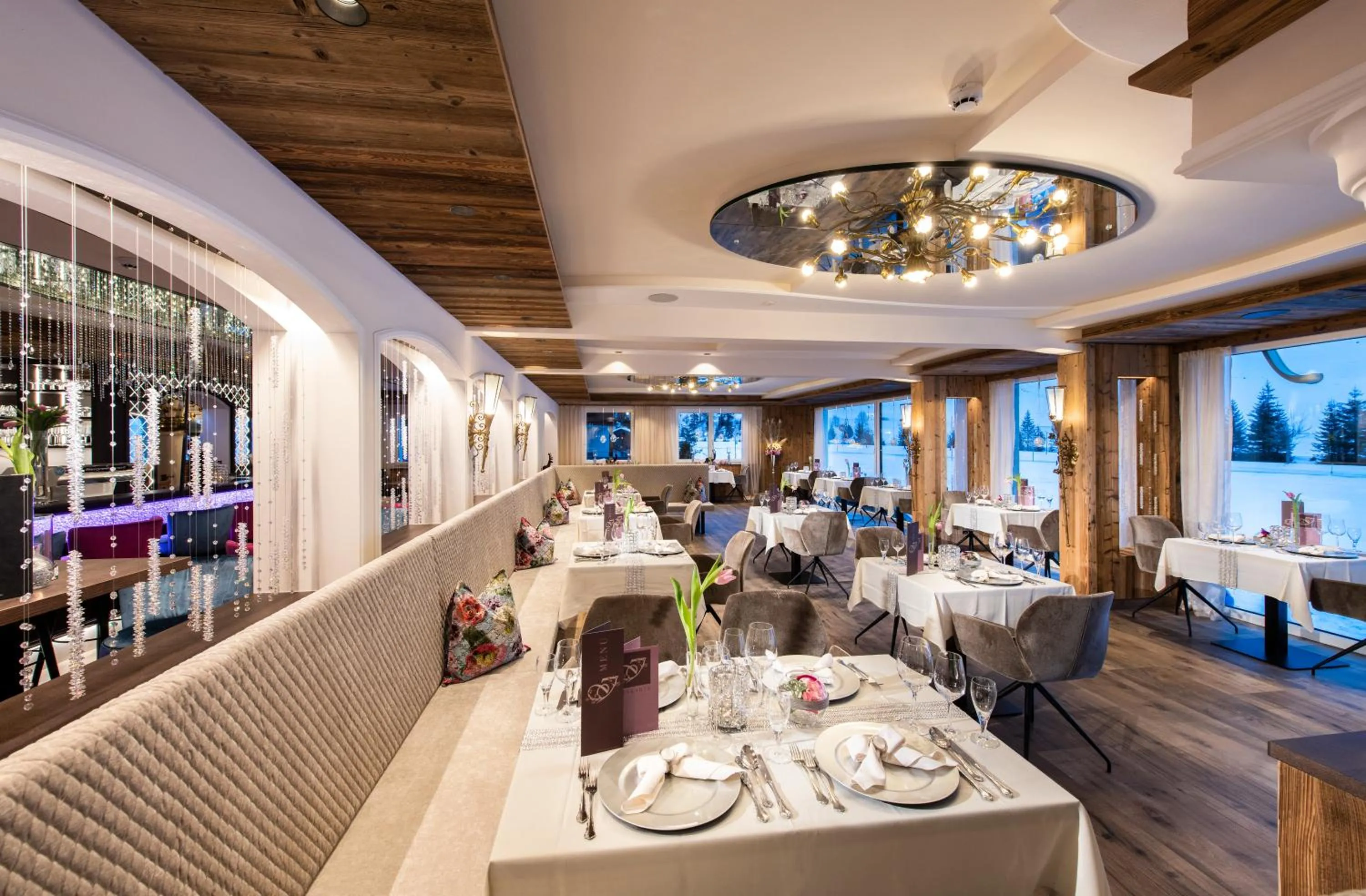 Restaurant/places to eat in Wohlfühlhotel Innertalerhof