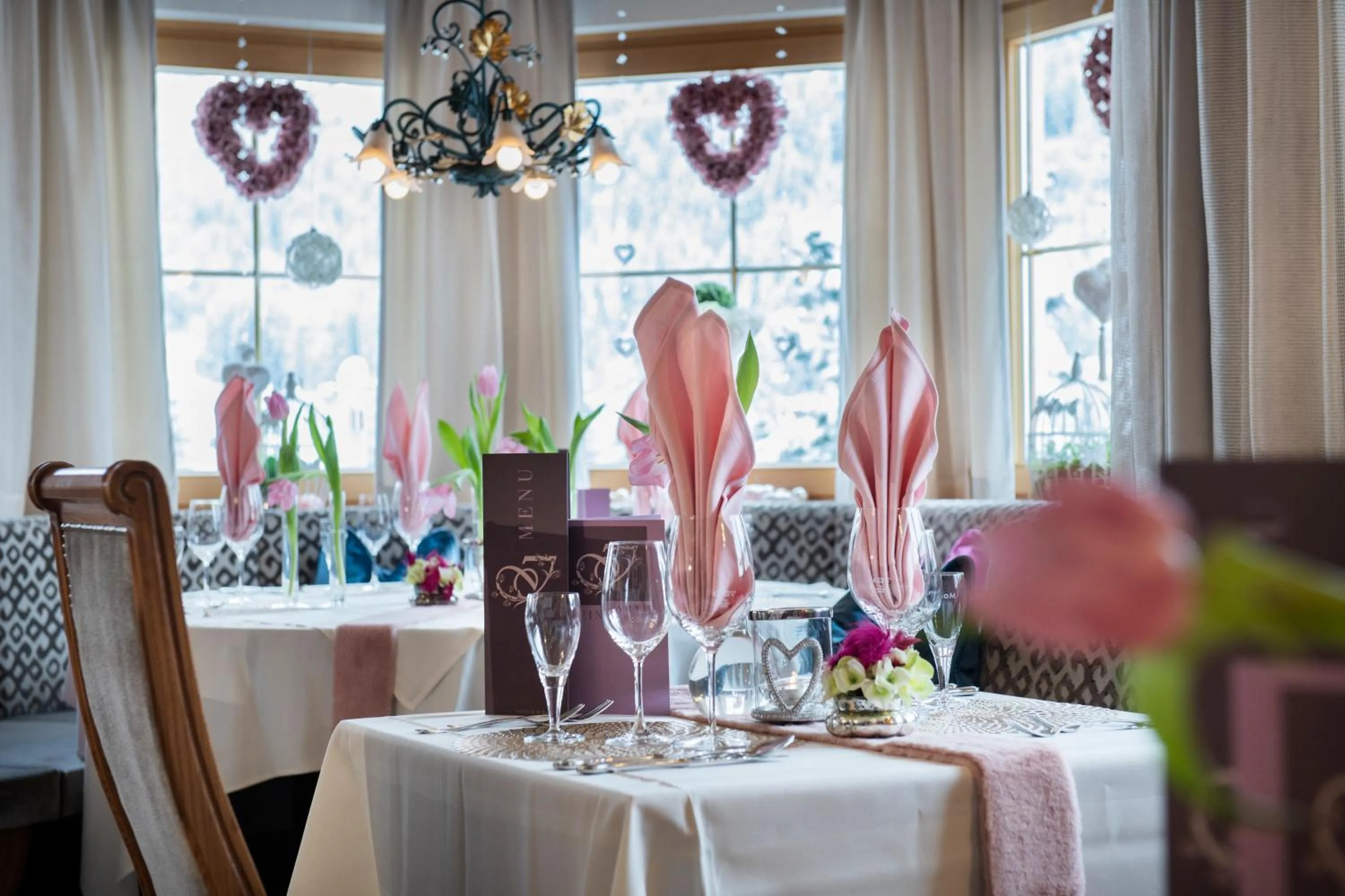 Restaurant/places to eat in Wohlfühlhotel Innertalerhof