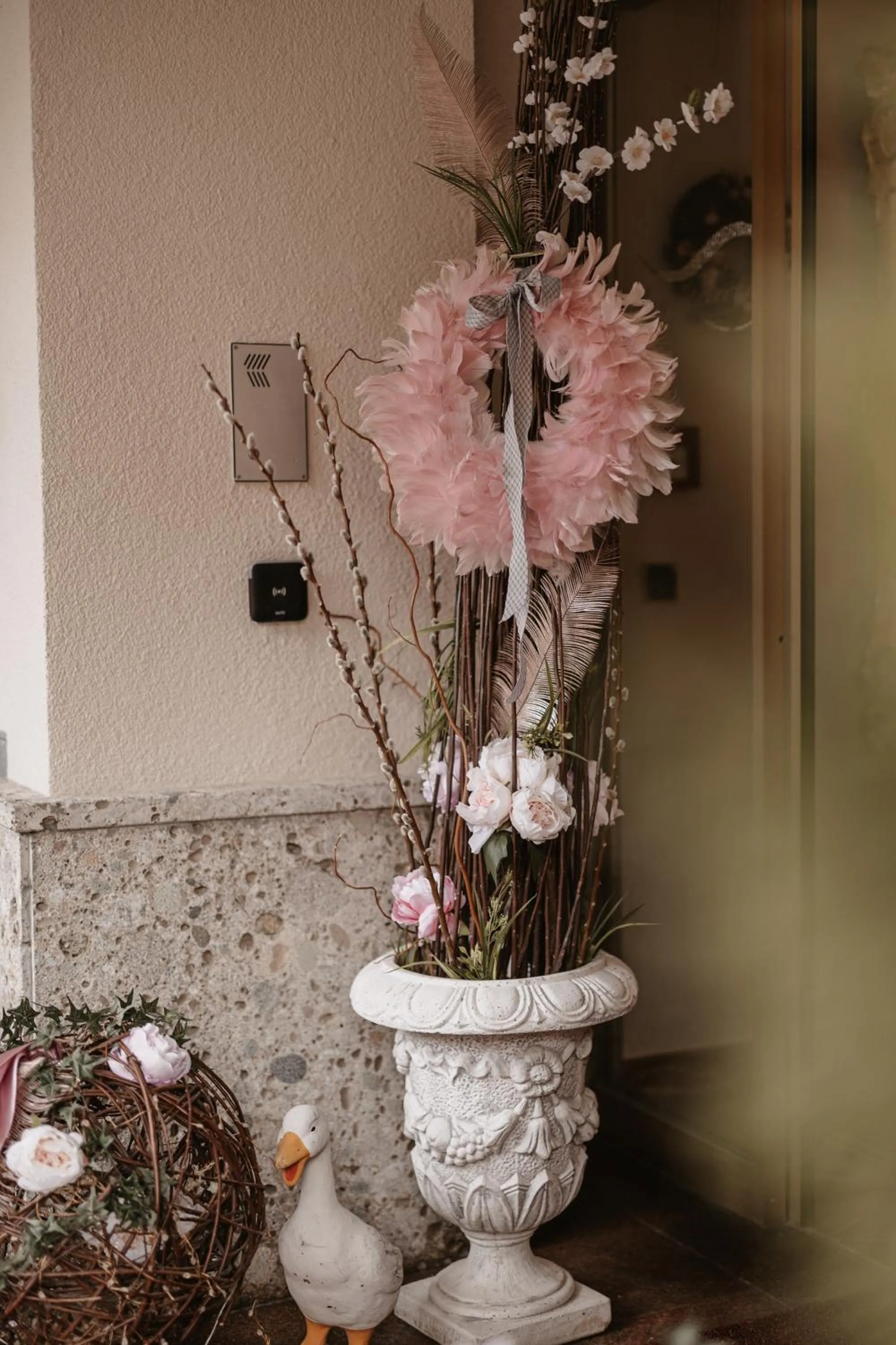 Decorative detail in Wohlfühlhotel Innertalerhof