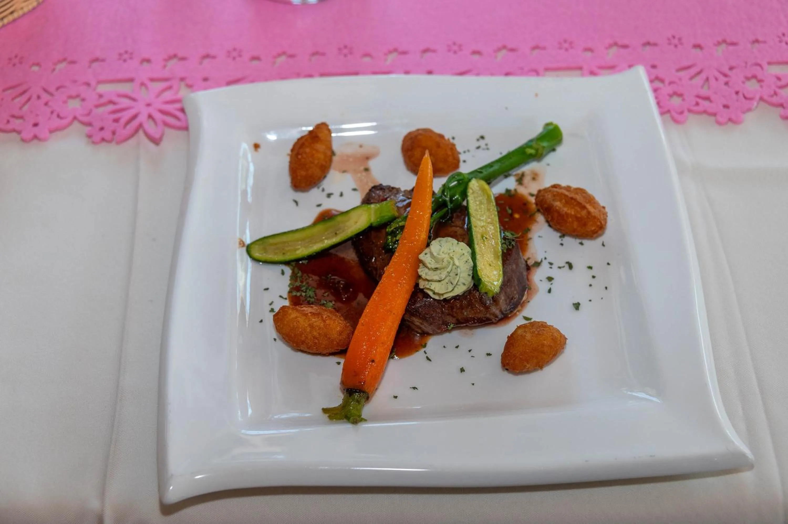 Dinner in Wohlfühlhotel Innertalerhof