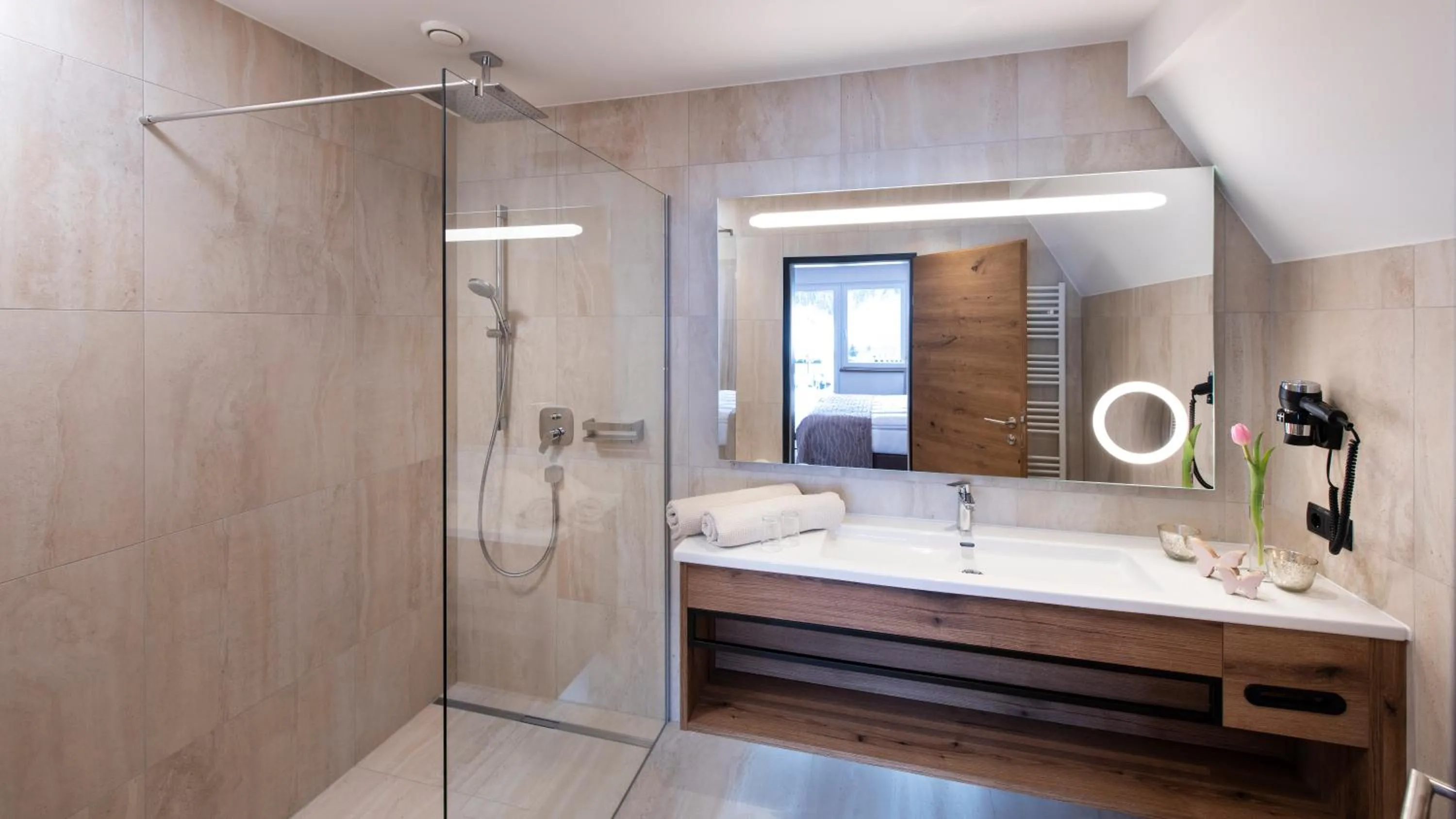Shower in Wohlfühlhotel Innertalerhof
